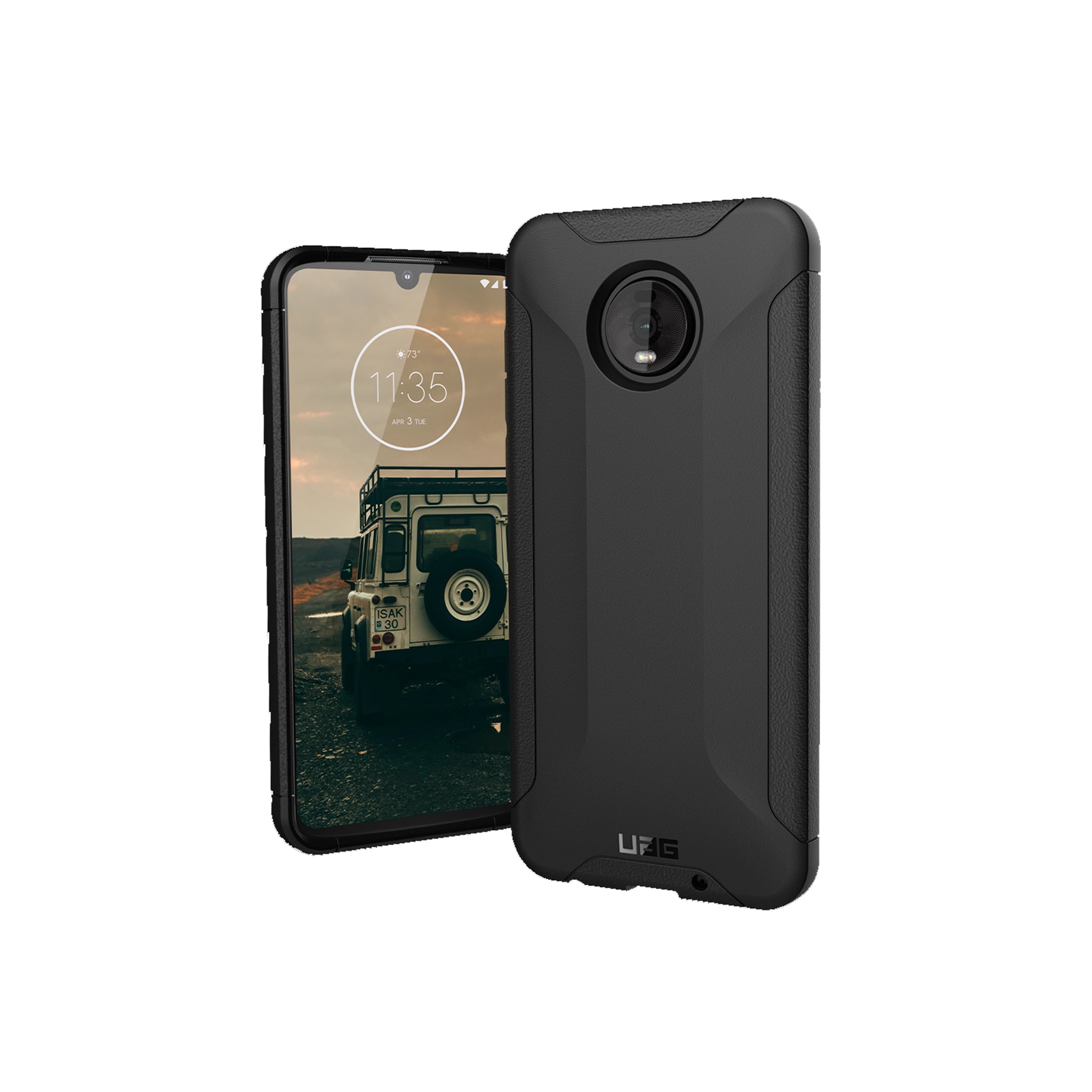 Urban Armor Gear (uag) - Scout Case For Motorola Moto Z4 - Black