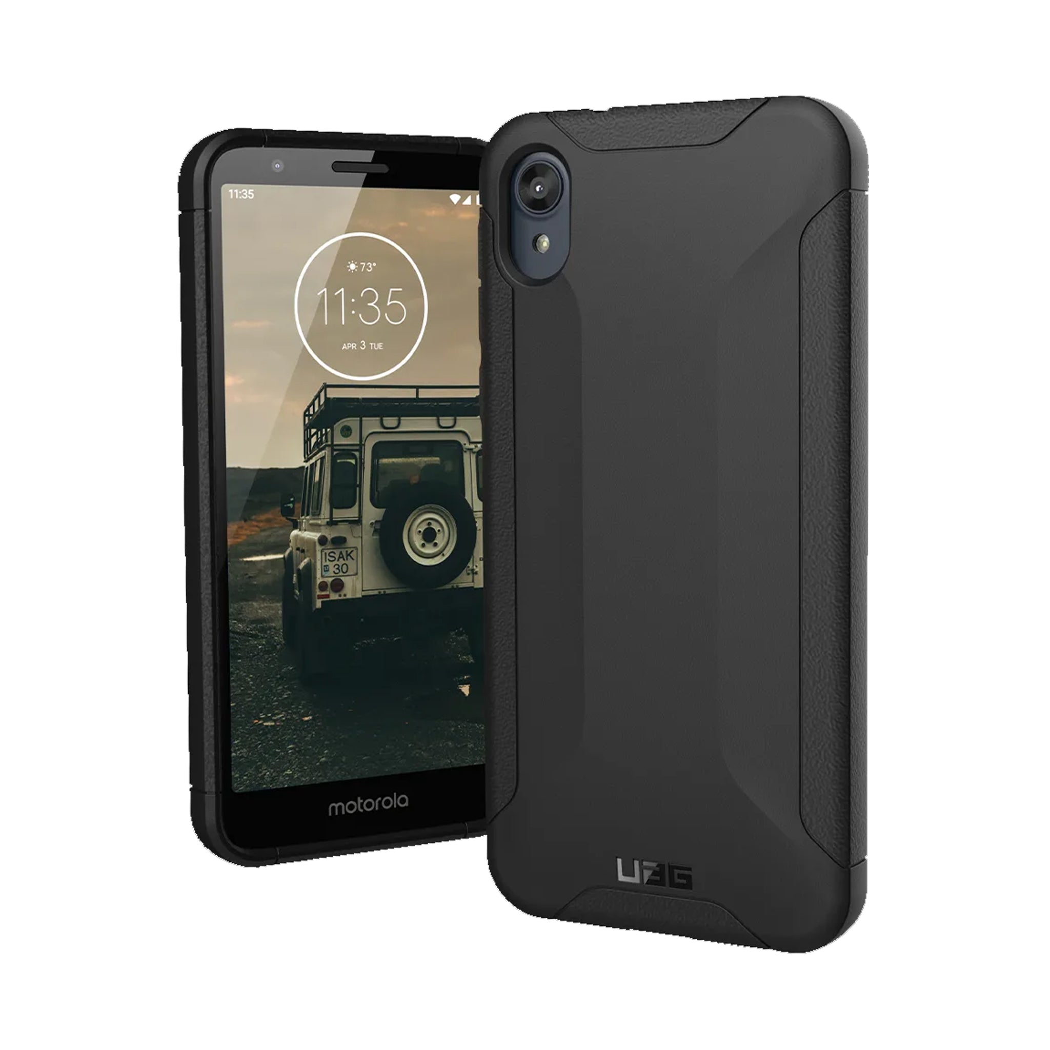 Urban Armor Gear (uag) - Scout Case For Motorola Moto E6   - Black