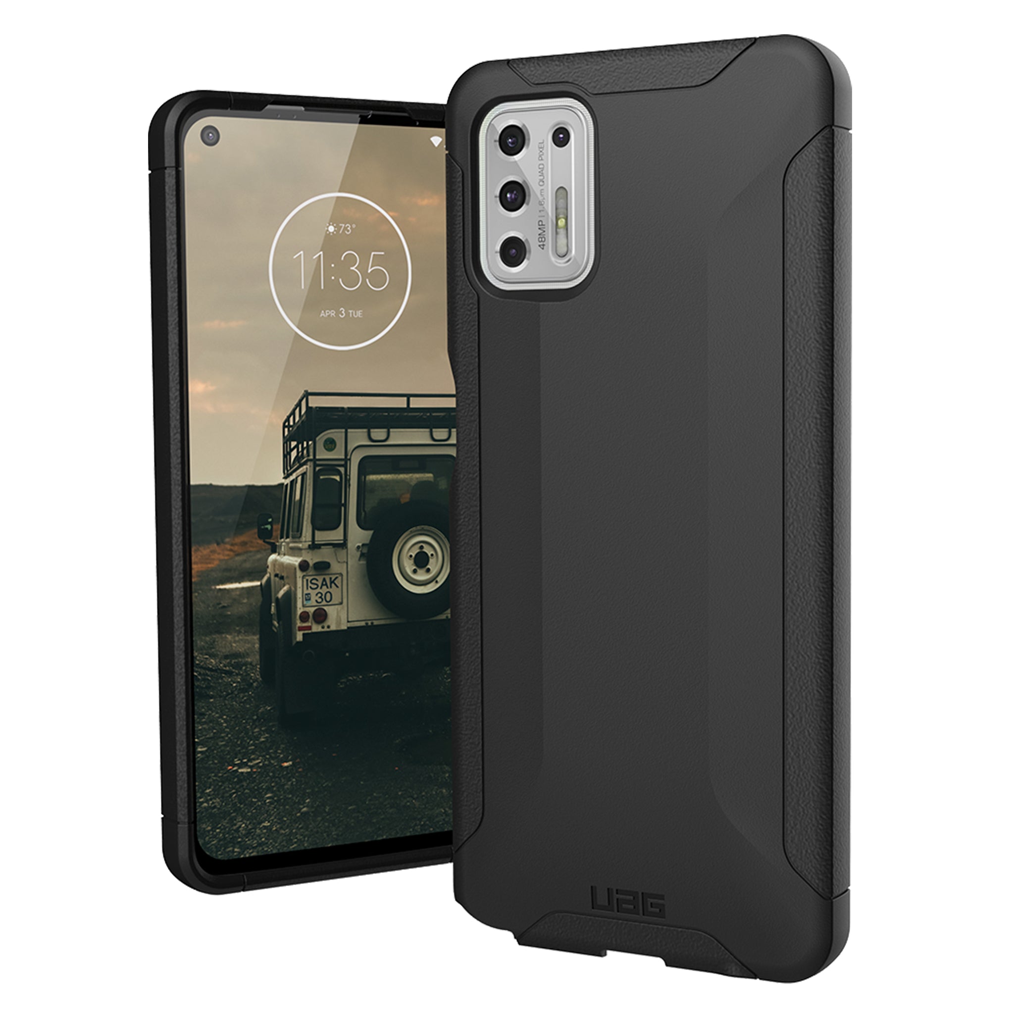 UAG - Scout Case For Motorola Moto G Stylus (2021) - Black