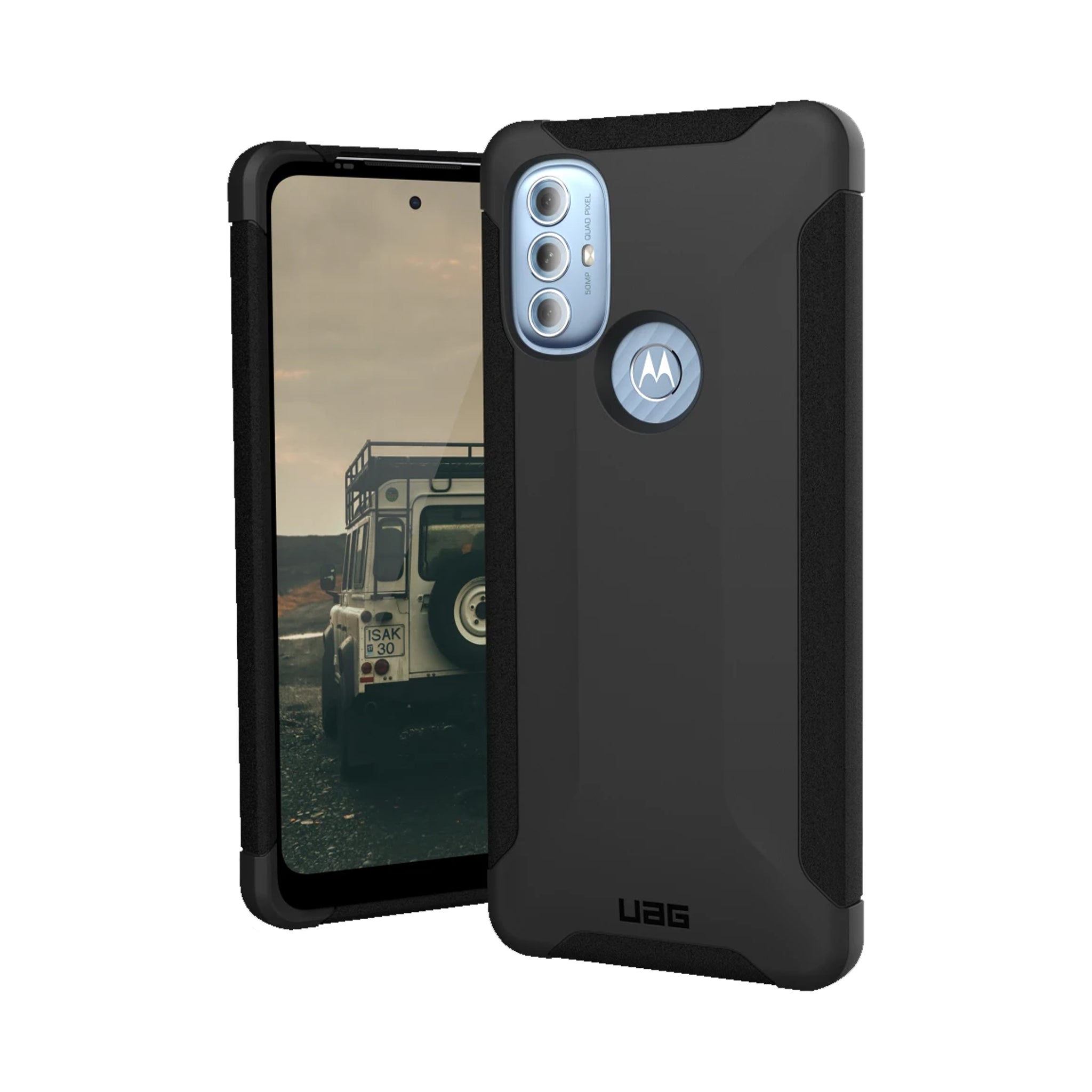 Urban Armor Gear (uag) - Scout Case For Motorola Moto G Power (2022) - Black