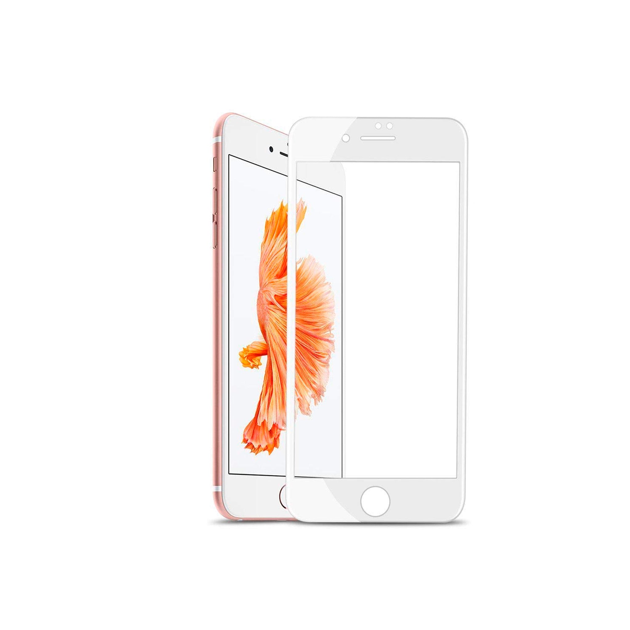 ArtsCase - Strong Shield Glass for iPhone 6s / 7s / 8 White  (Full Screen Coverage glass)