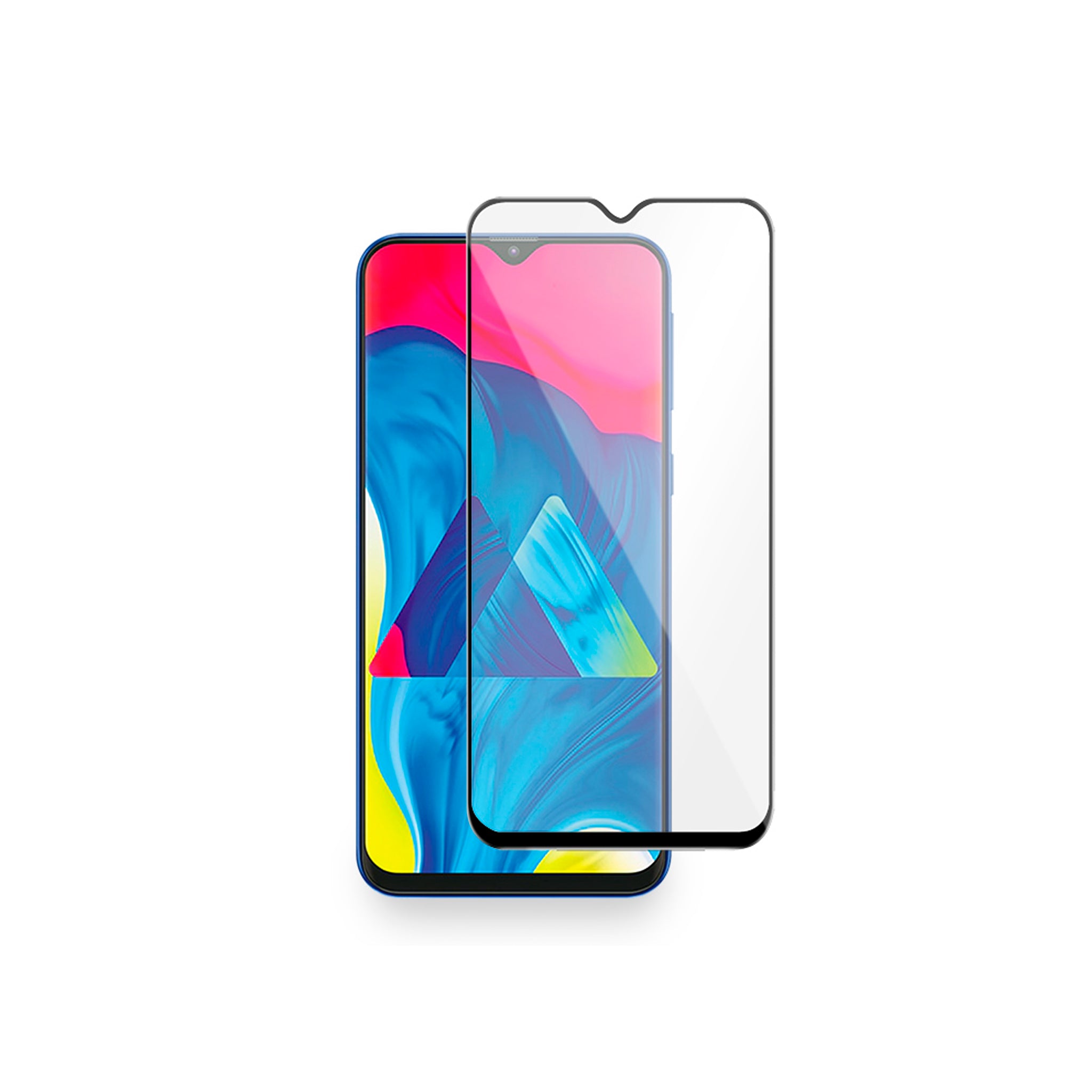 ArtsCase - Strong Shield 2.5D Tempered Glass 9H Hard for Samsung Galaxy M10 / A10