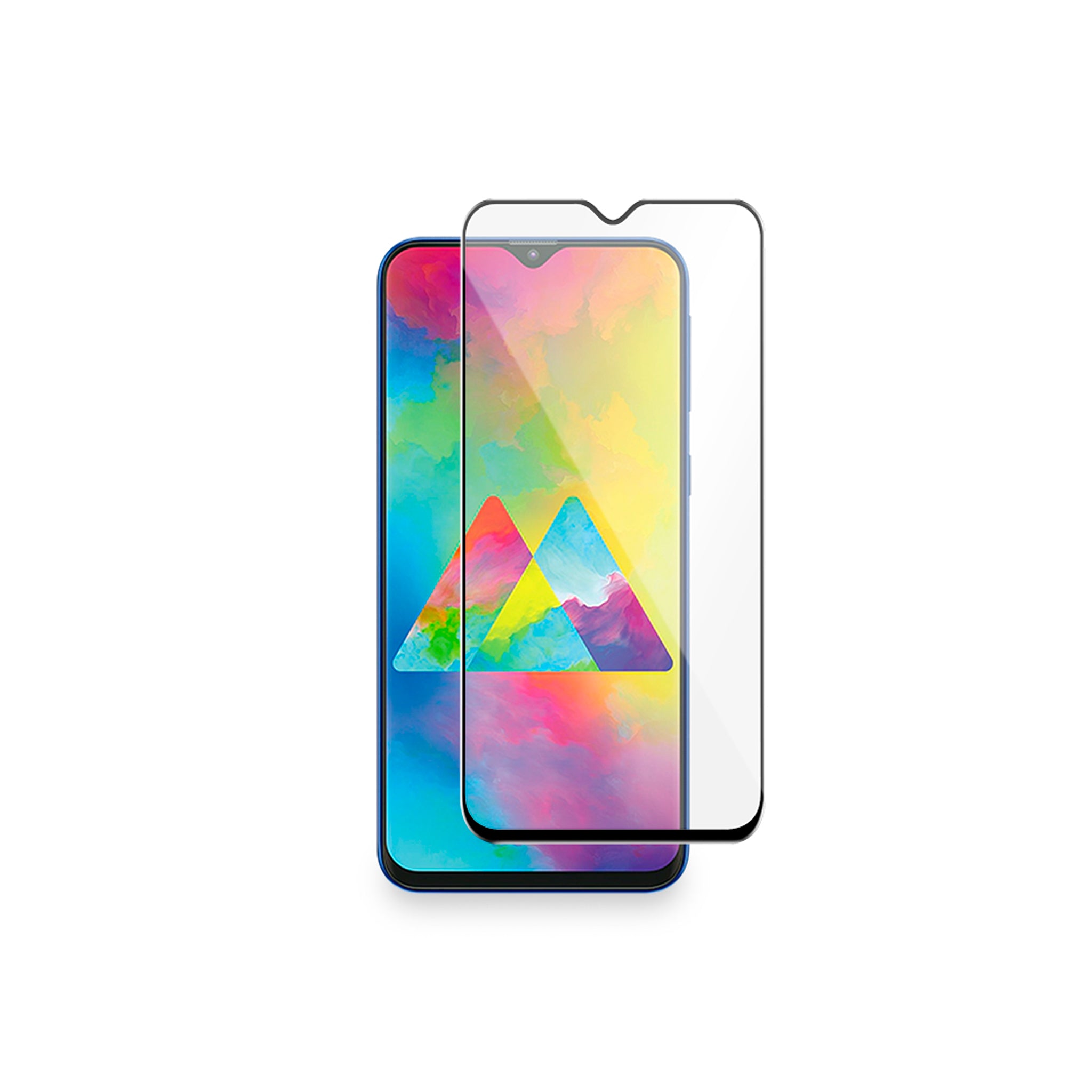 ArtsCase - Strong Shield 2.5D Tempered Glass 9H Hard for Samsung Galaxy M20 / M30
