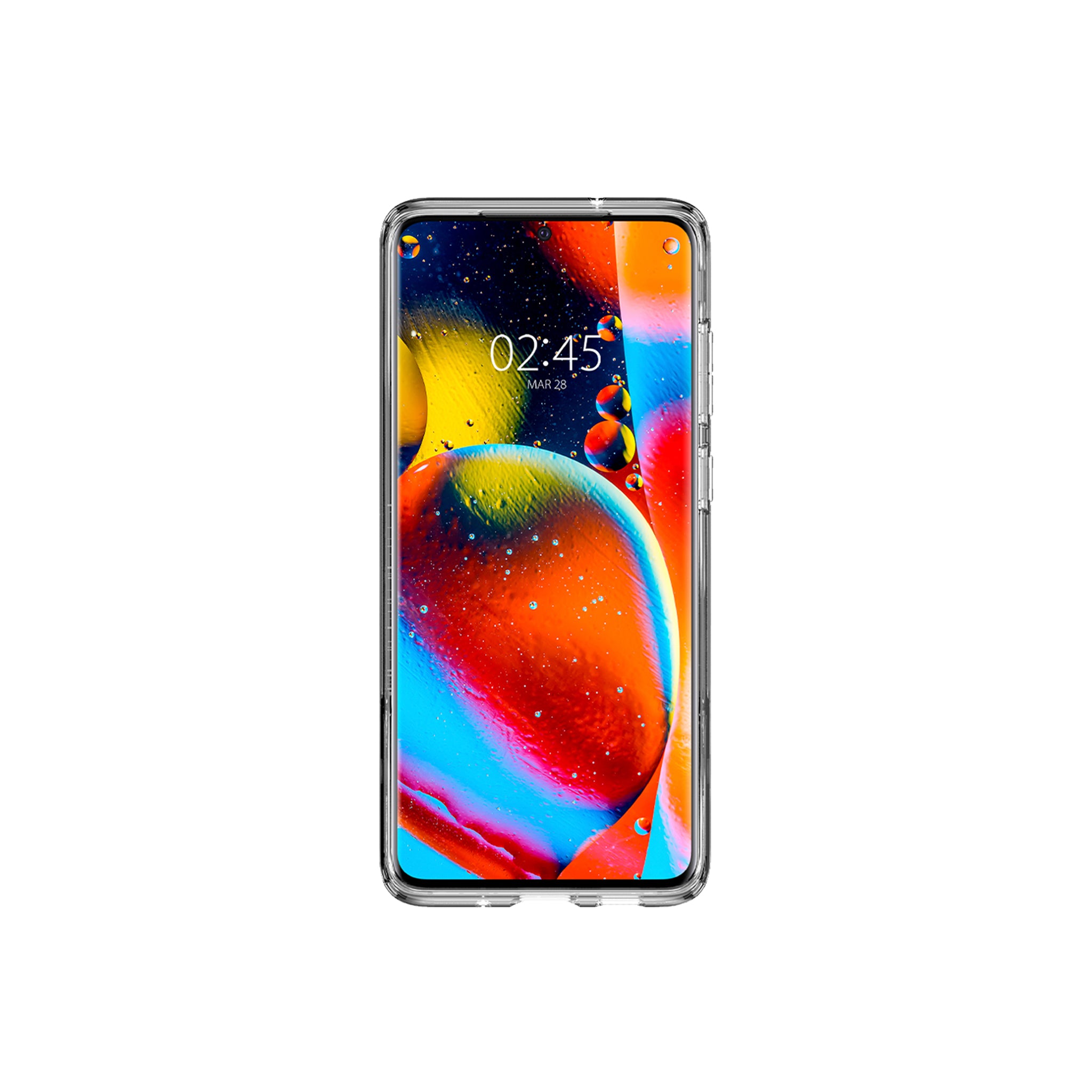 Spigen - Slim Armor Essential S Case For Samsung Galaxy S20 Plus - Crystal Clear