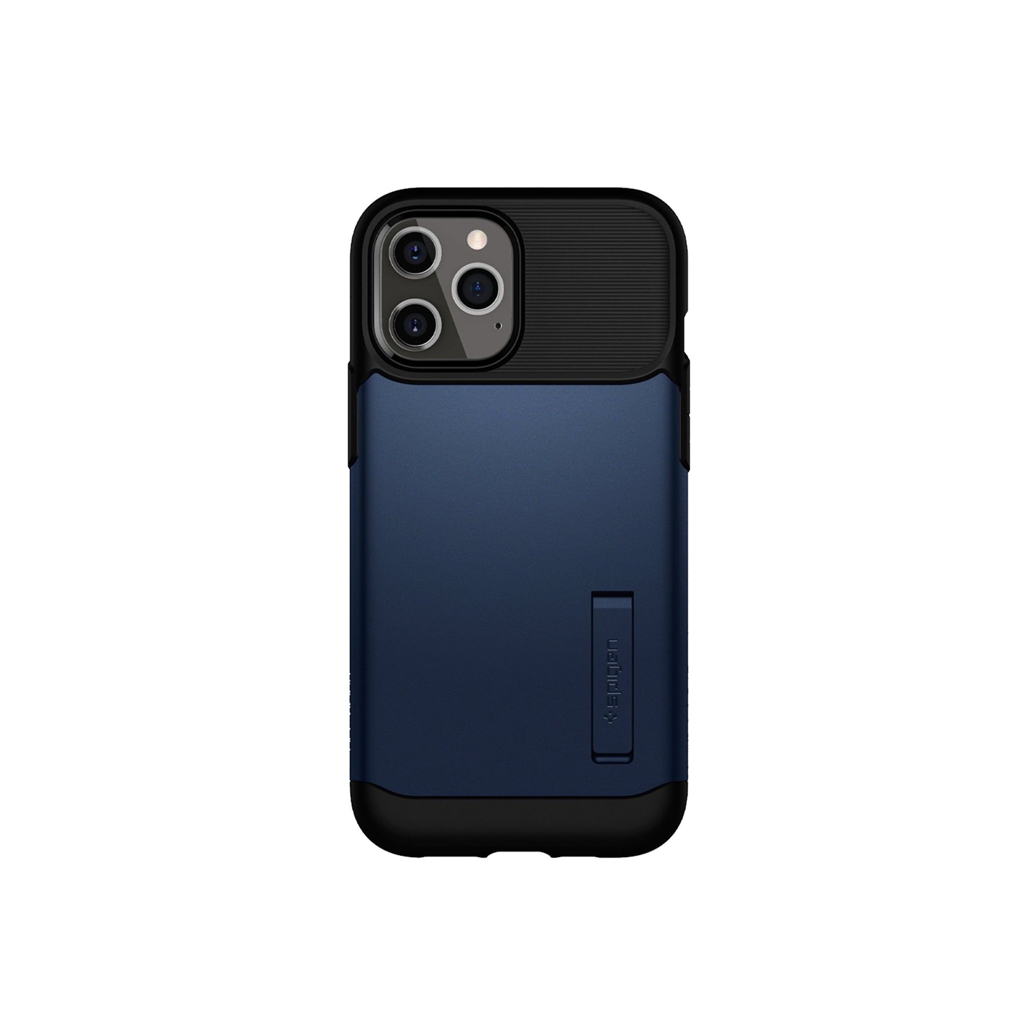 Spigen - Slim Armor Case For Apple Iphone 12 Pro Max - Navy Blue