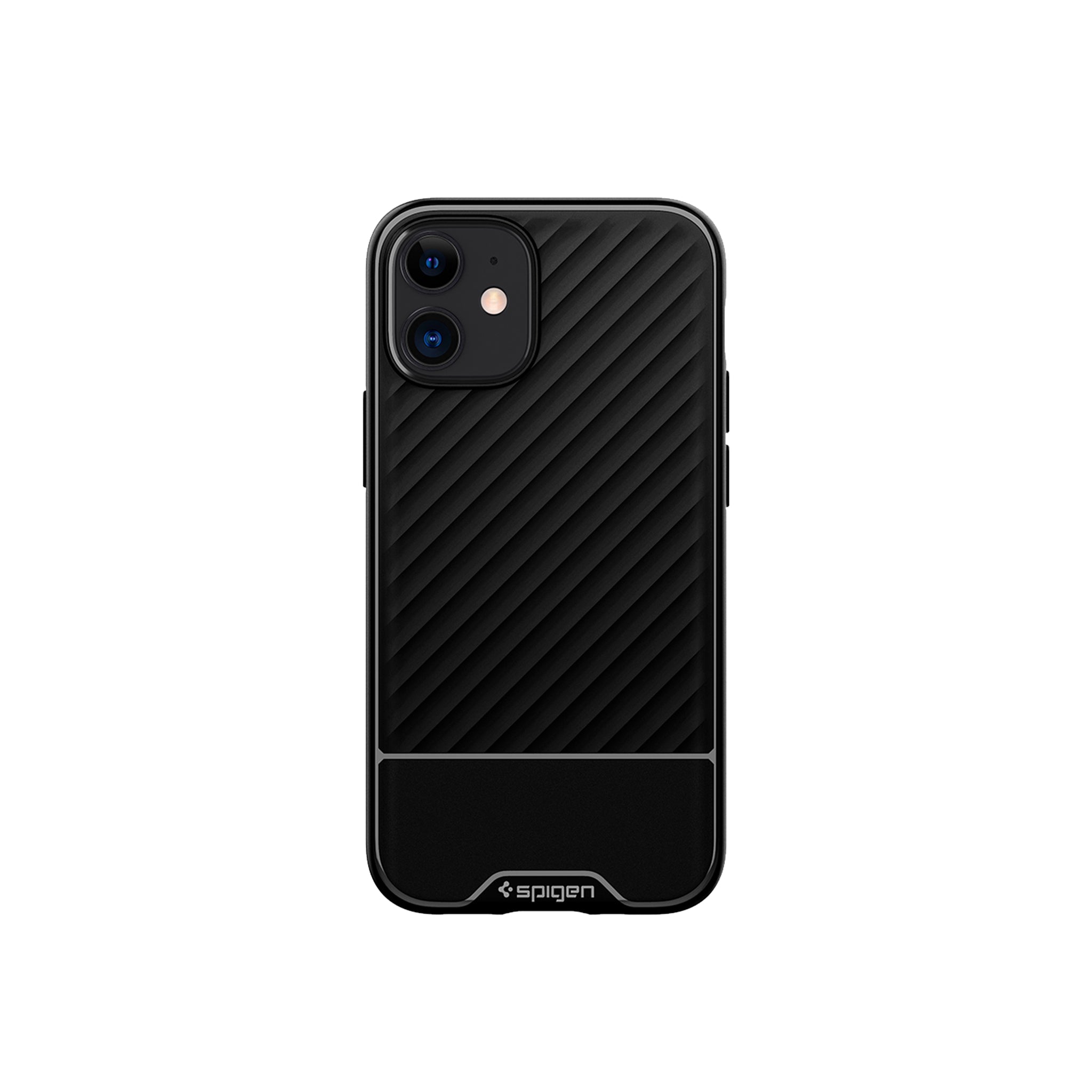 Spigen - Core Armor Case For Apple Iphone 12 / 12 Pro - Matte Black