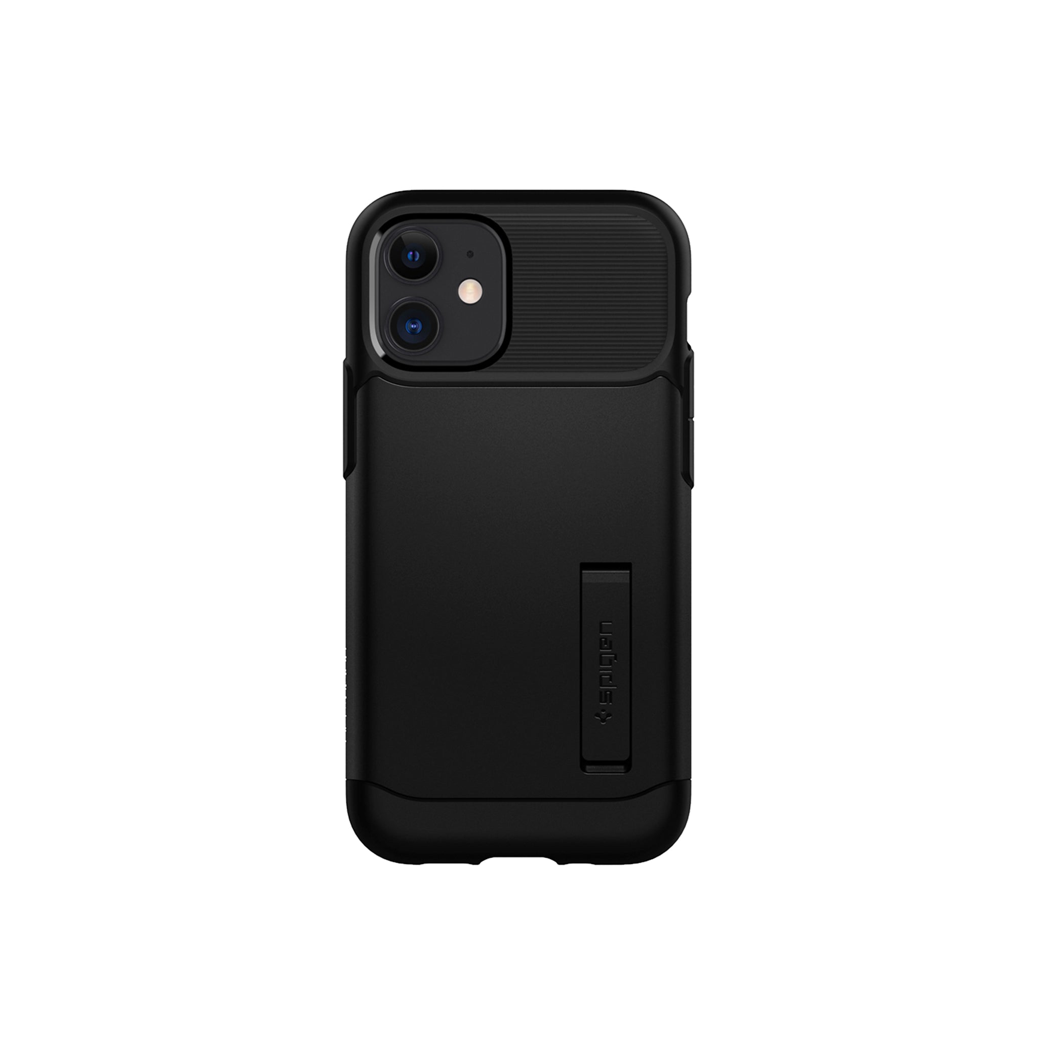 Spigen - Slim Armor Case For Apple Iphone 12 / 12 Pro - Black