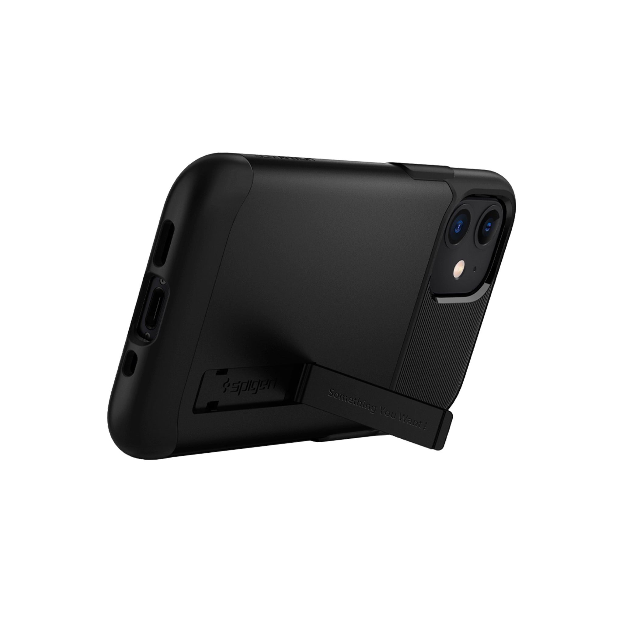 Spigen - Slim Armor Case For Apple Iphone 12 Mini - Black