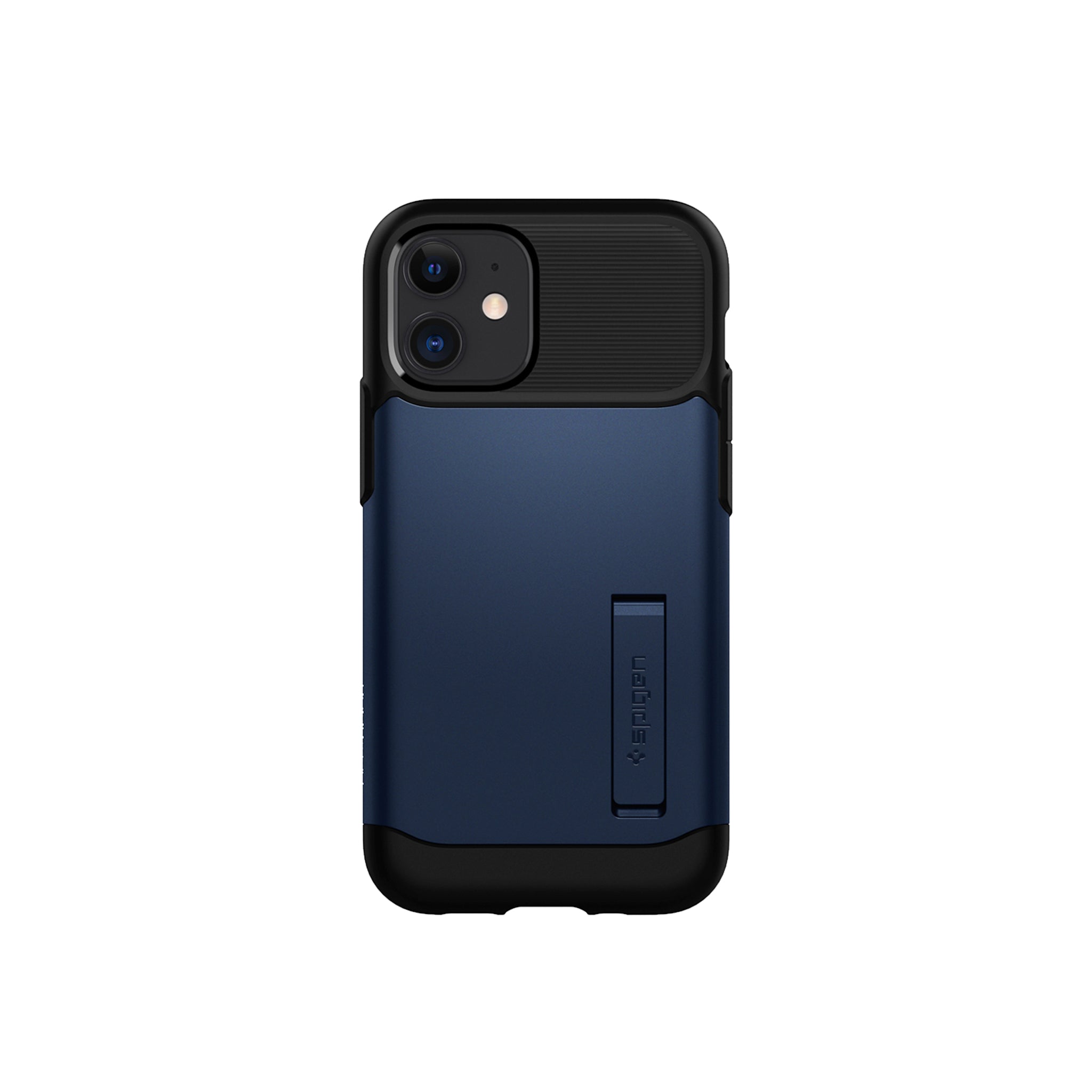 Spigen - Slim Armor Case For Apple Iphone 12 Mini - Navy Blue