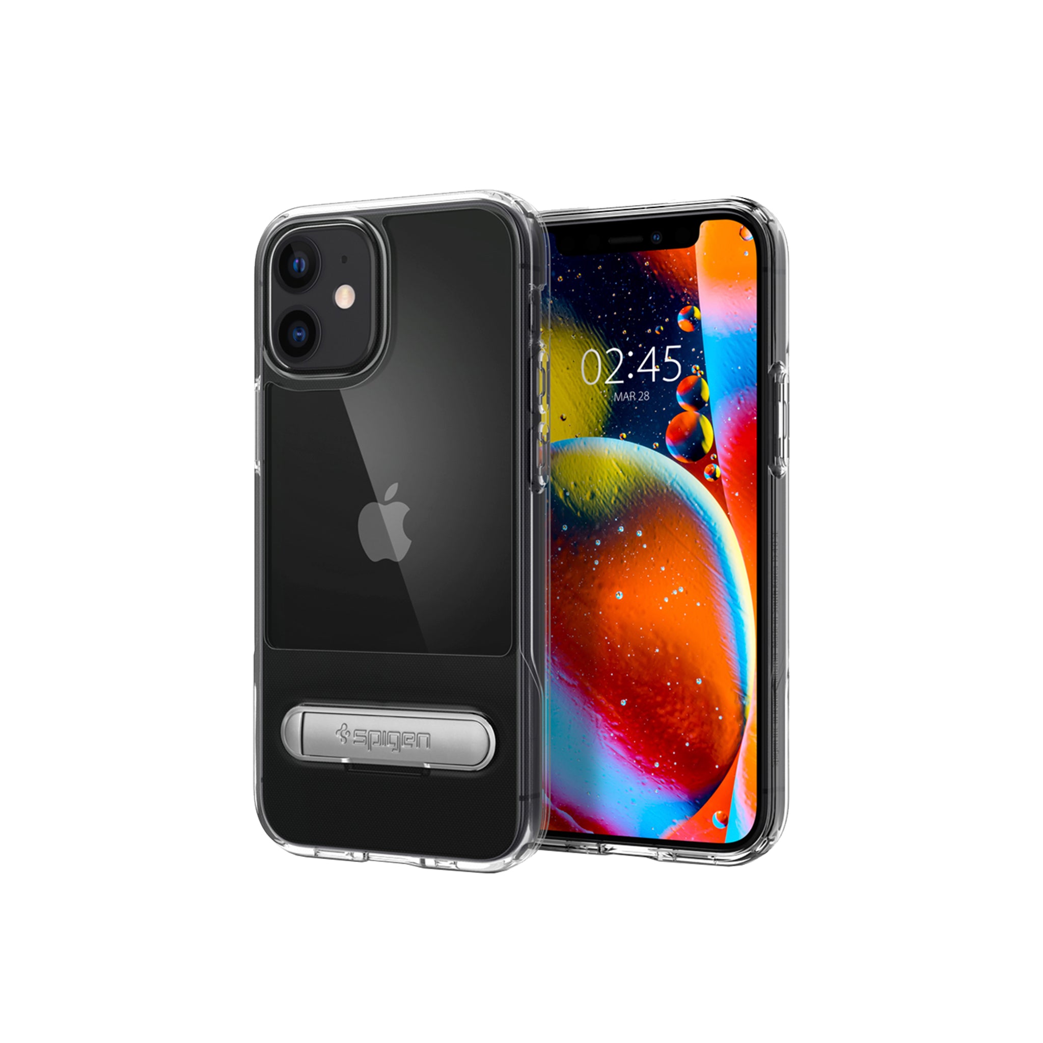 Spigen - Slim Armor Essential S Case For Apple Iphone 12 Mini - Crystal Clear