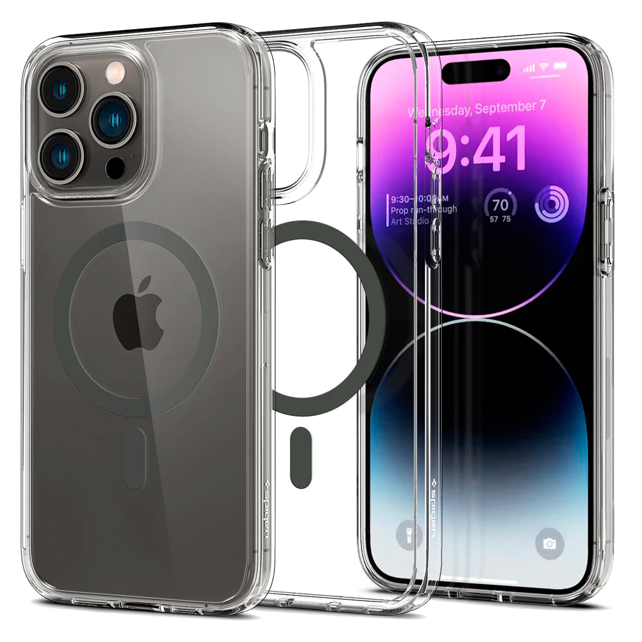 Spigen - Crystal Hybrid Magsafe Case For Apple Iphone 14 Pro Max - Clear