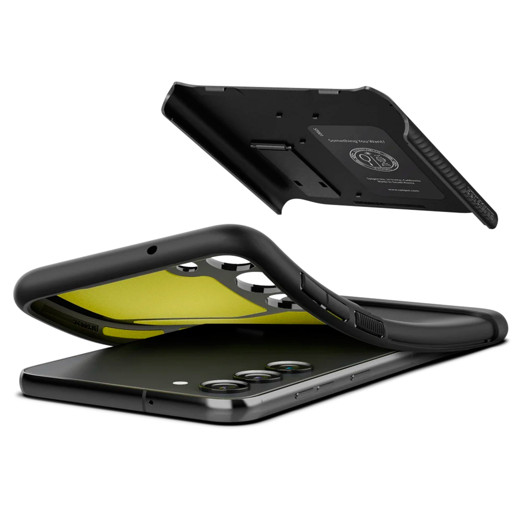 Spigen - Slim Armor Case For Samsung Galaxy S23 - Black