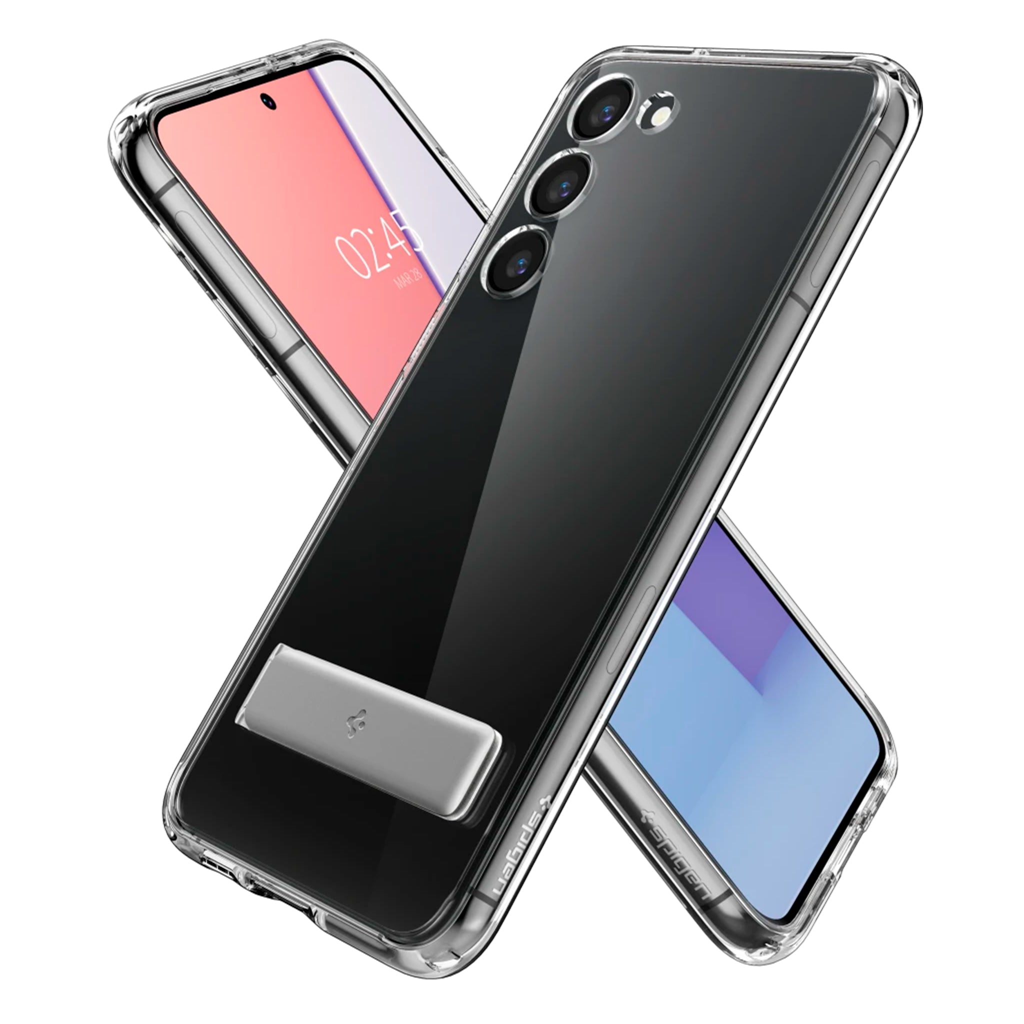Spigen - Slim Armor Essential S Case For Samsung Galaxy S23 - Crystal Clear