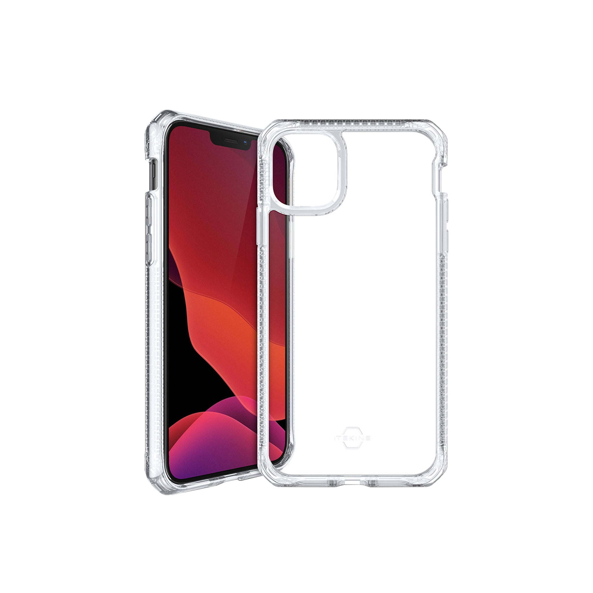 Itskins - Hybrid Clear Case For Apple Iphone 12 Mini - Transparent