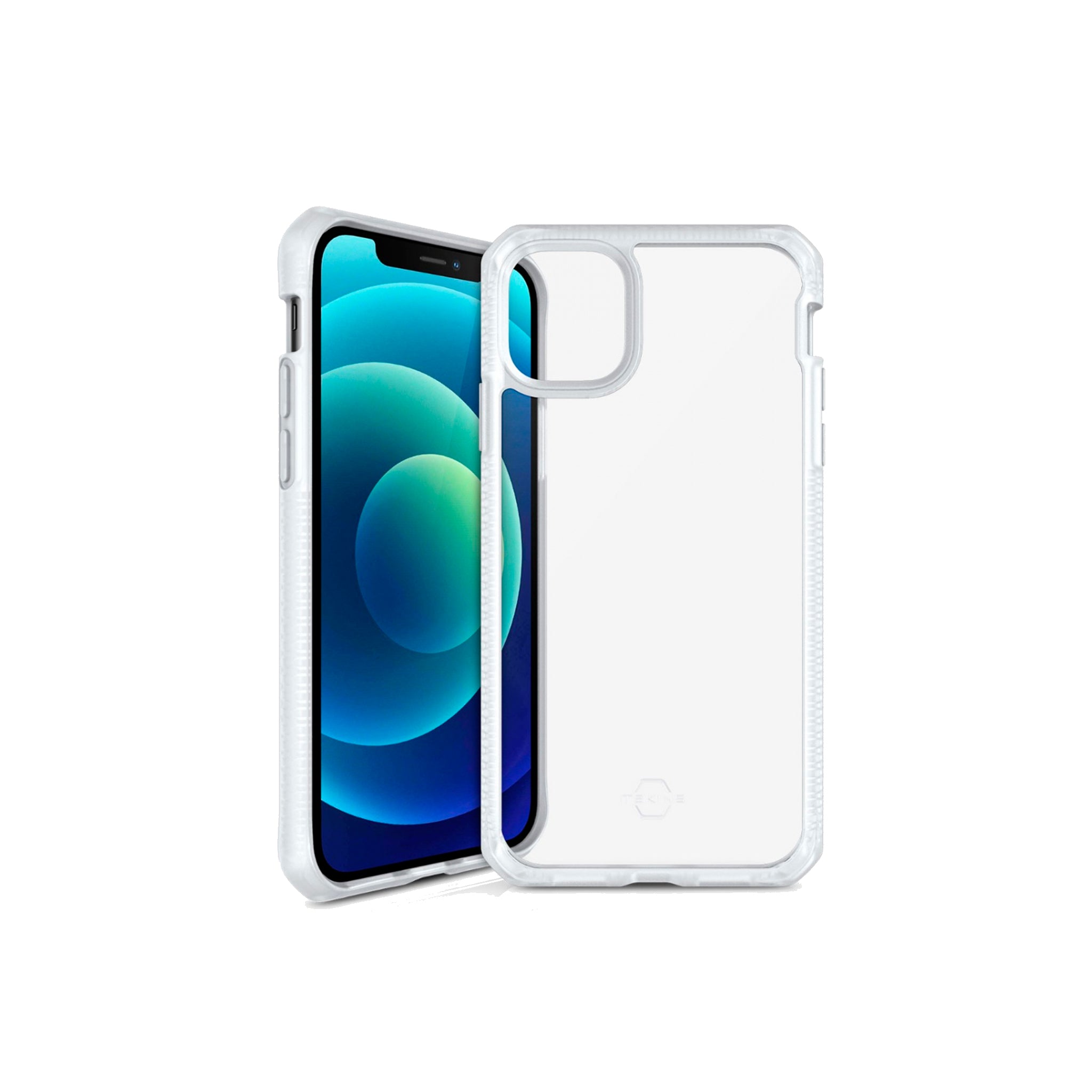 Itskins - Hybrid Frost Case For Apple Iphone 12 Mini - Transparent