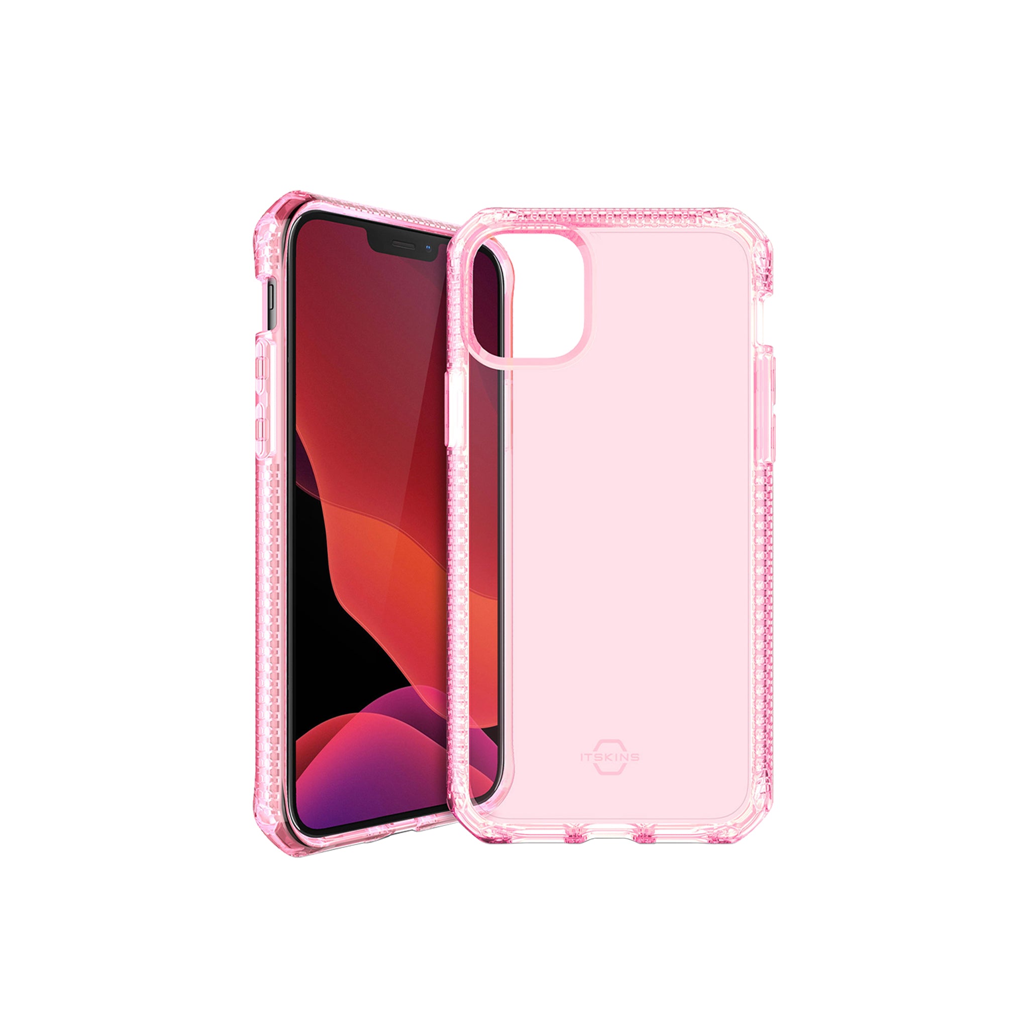 Itskins - Spectrum Clear Case For Apple Iphone 12 Mini - Light Pink