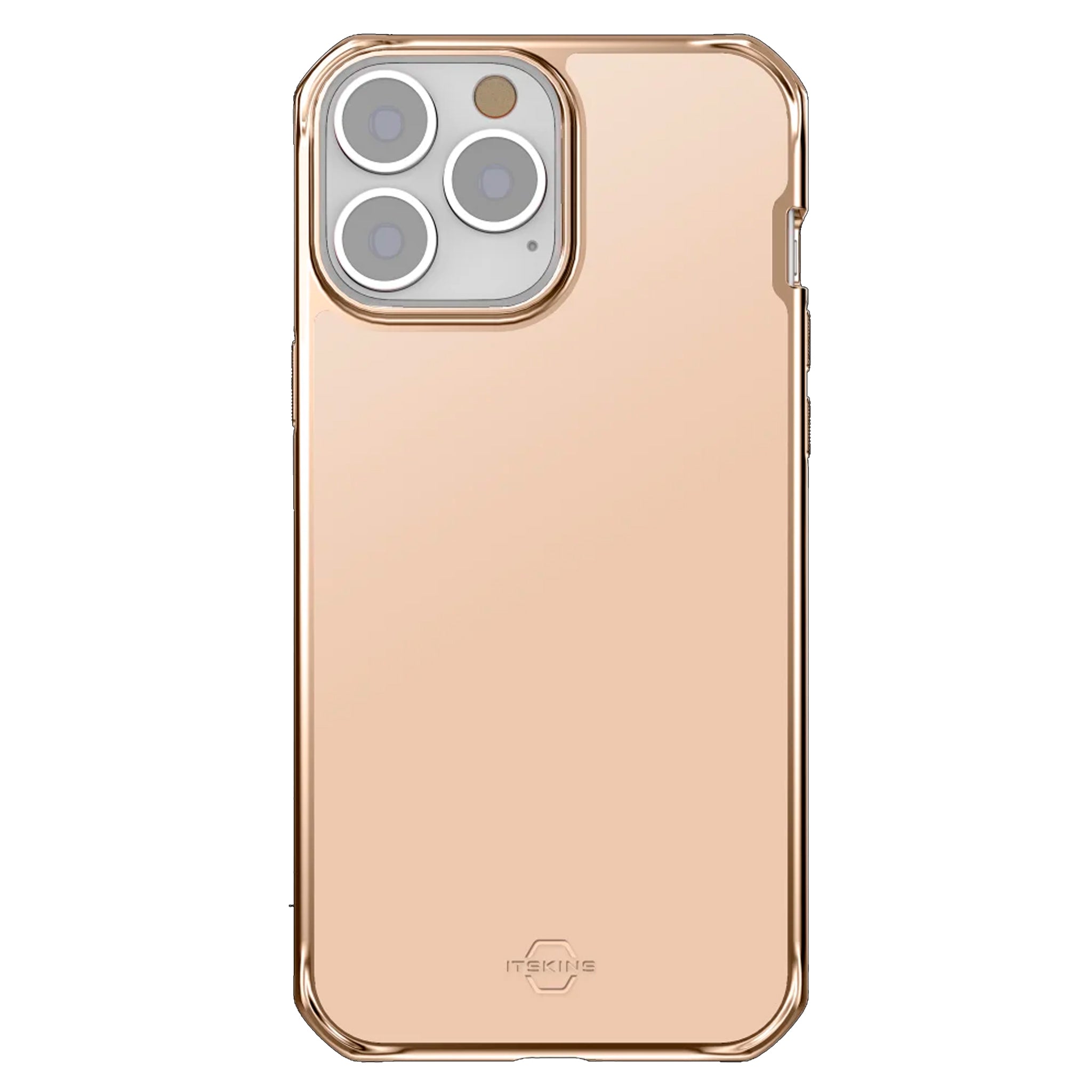 Itskins - Hybrid Glass Case For Apple Iphone 13 Mini / 12 Mini - Gold