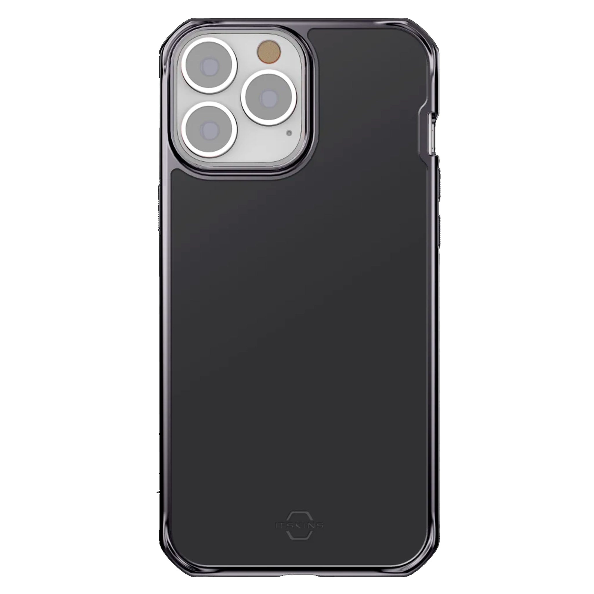 Itskins - Hybrid Glass Case For Apple Iphone 13 Mini / 12 Mini - Space Grey