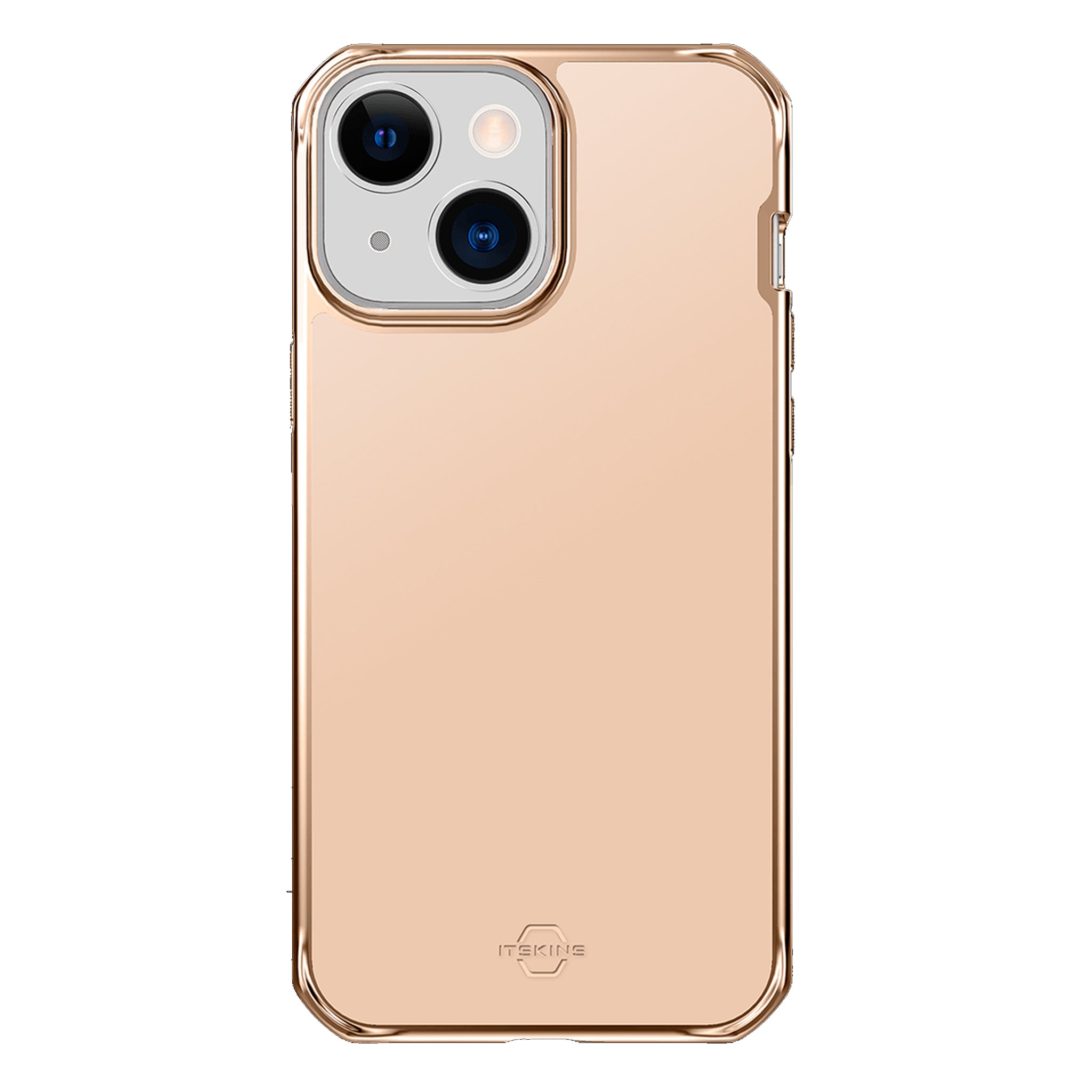 Itskins - Hybrid Glass Case For Apple Iphone 13 - Gold