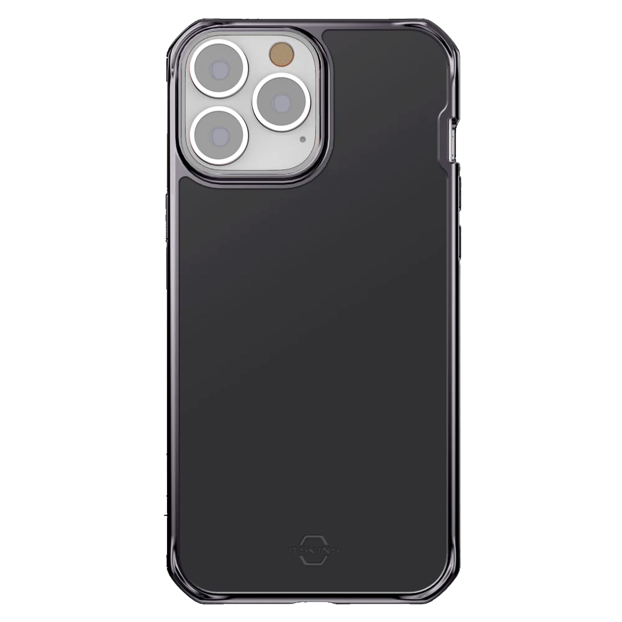 Itskins - Hybrid Glass Case For Apple Iphone 13 - Space Grey