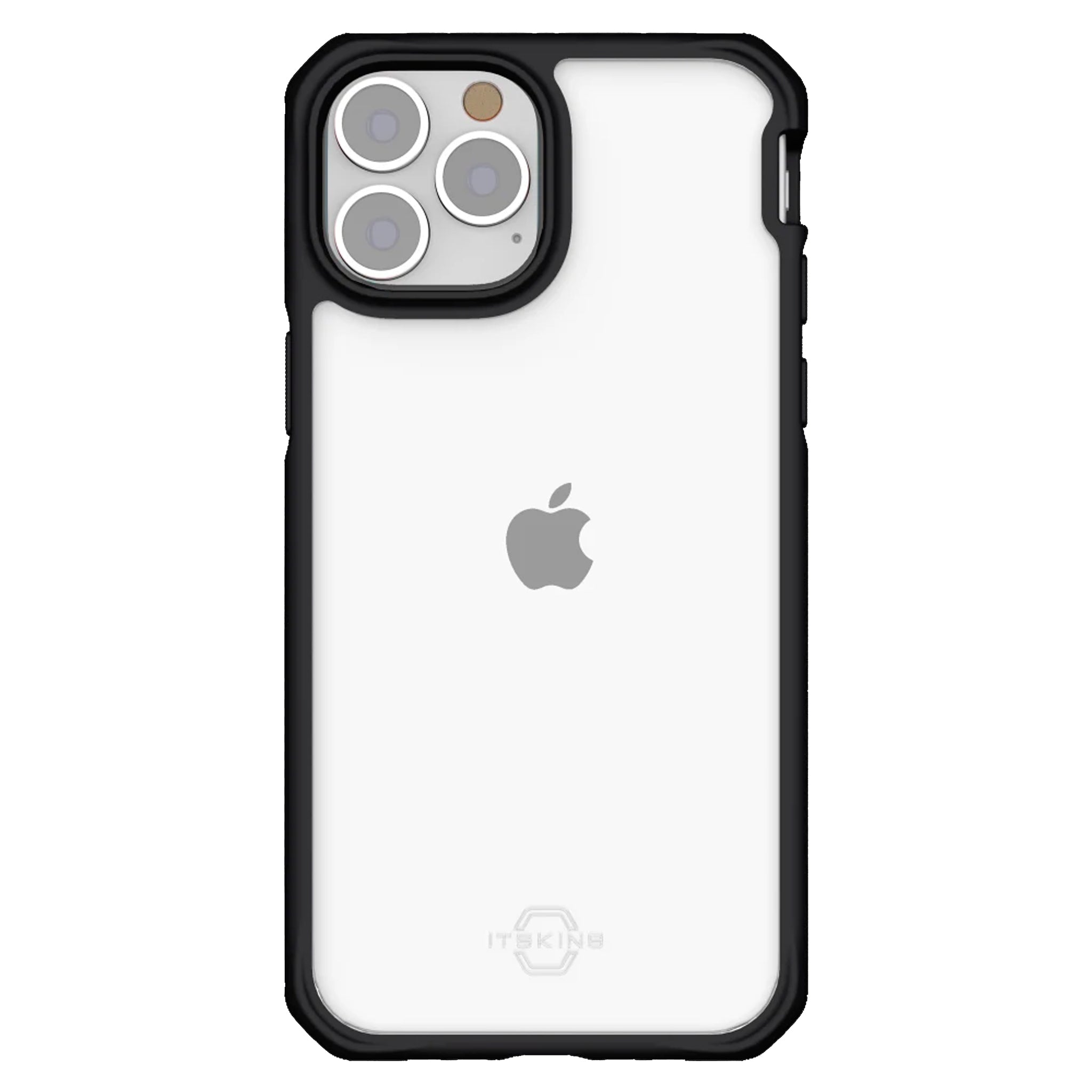 Itskins - Hybrid Solid Case For Apple Iphone 13 Pro - Black And Transparent