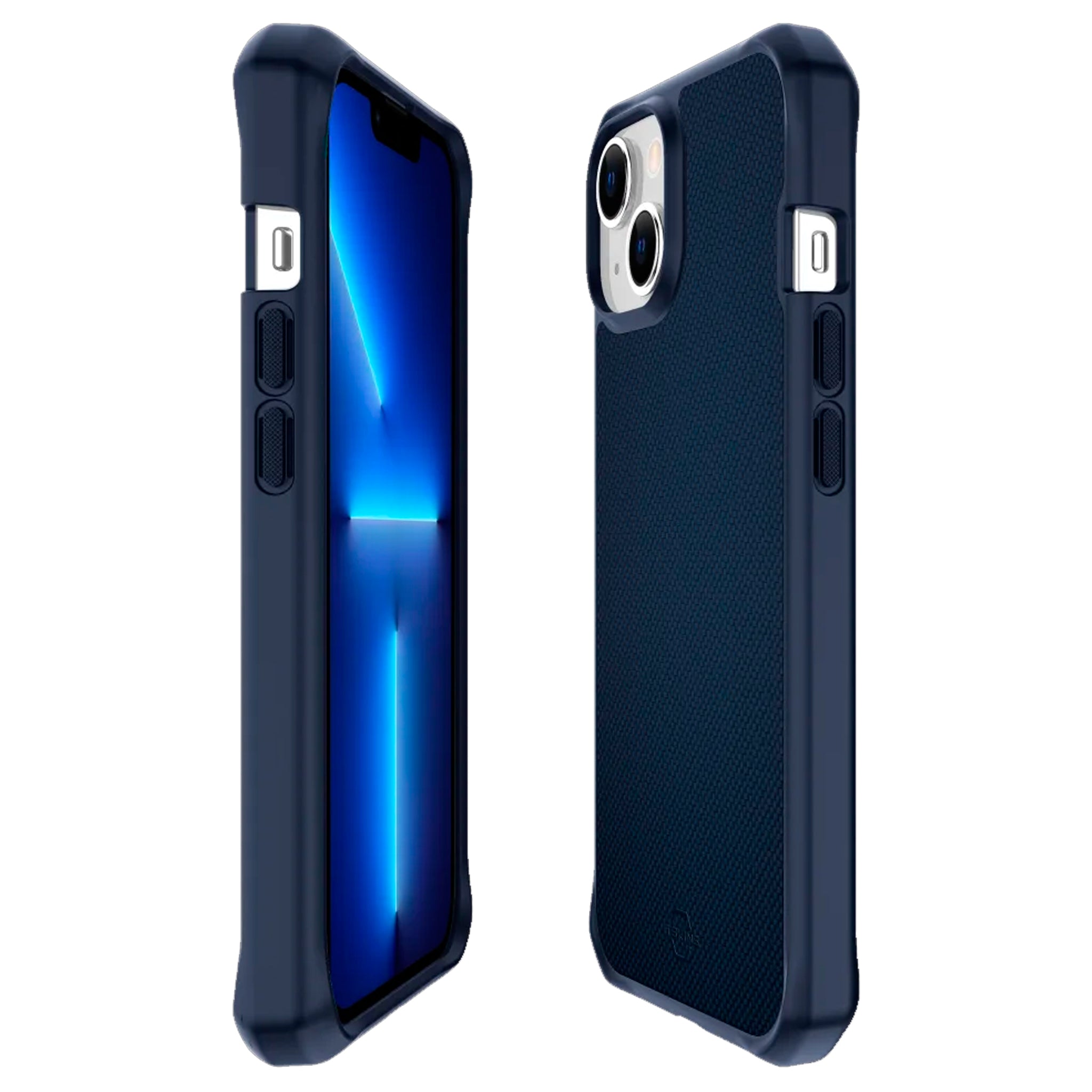 Itskins - Ballistic_r Nylon Magsafe Case For Apple Iphone 14 / Iphone 13 - Dark Blue