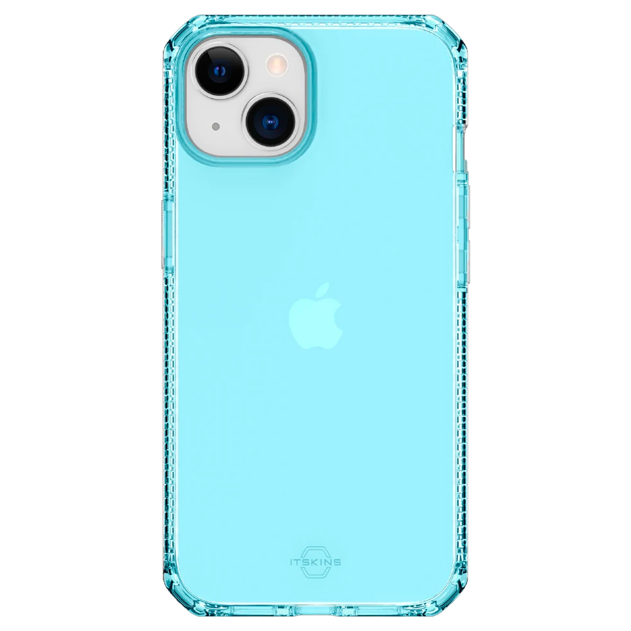 Itskins - Spectrum_r Clear Case For Apple Iphone 14 / Iphone 13 - Light Blue