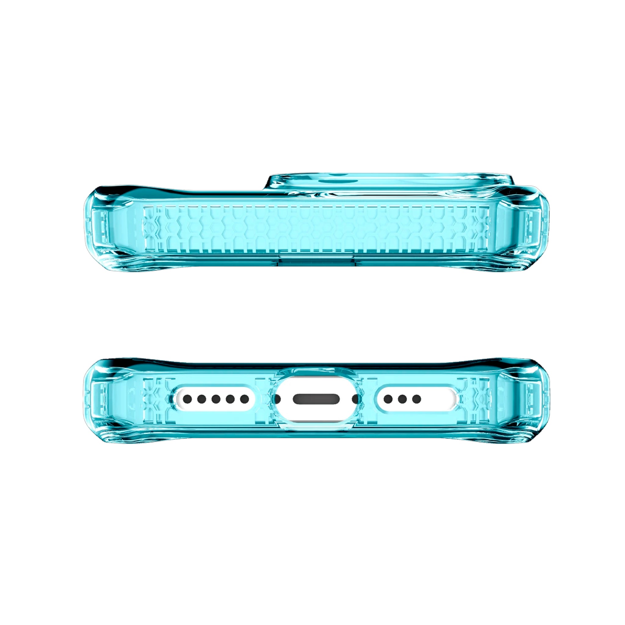 Itskins - Spectrum_r Clear Case For Apple Iphone 14 / Iphone 13 - Light Blue