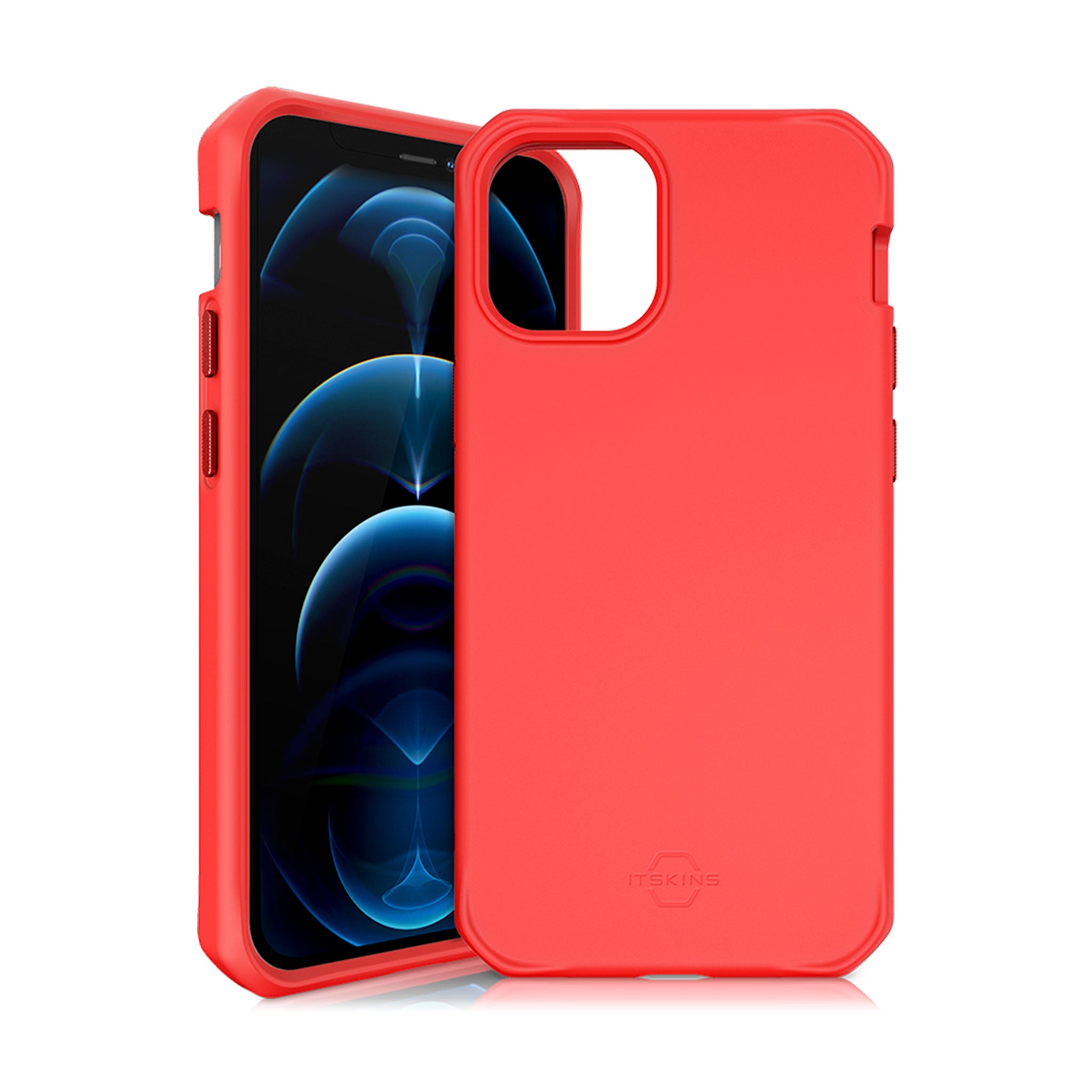 Itskins - Hybrid Silk Case For Apple Iphone 12 Pro Max - Coral