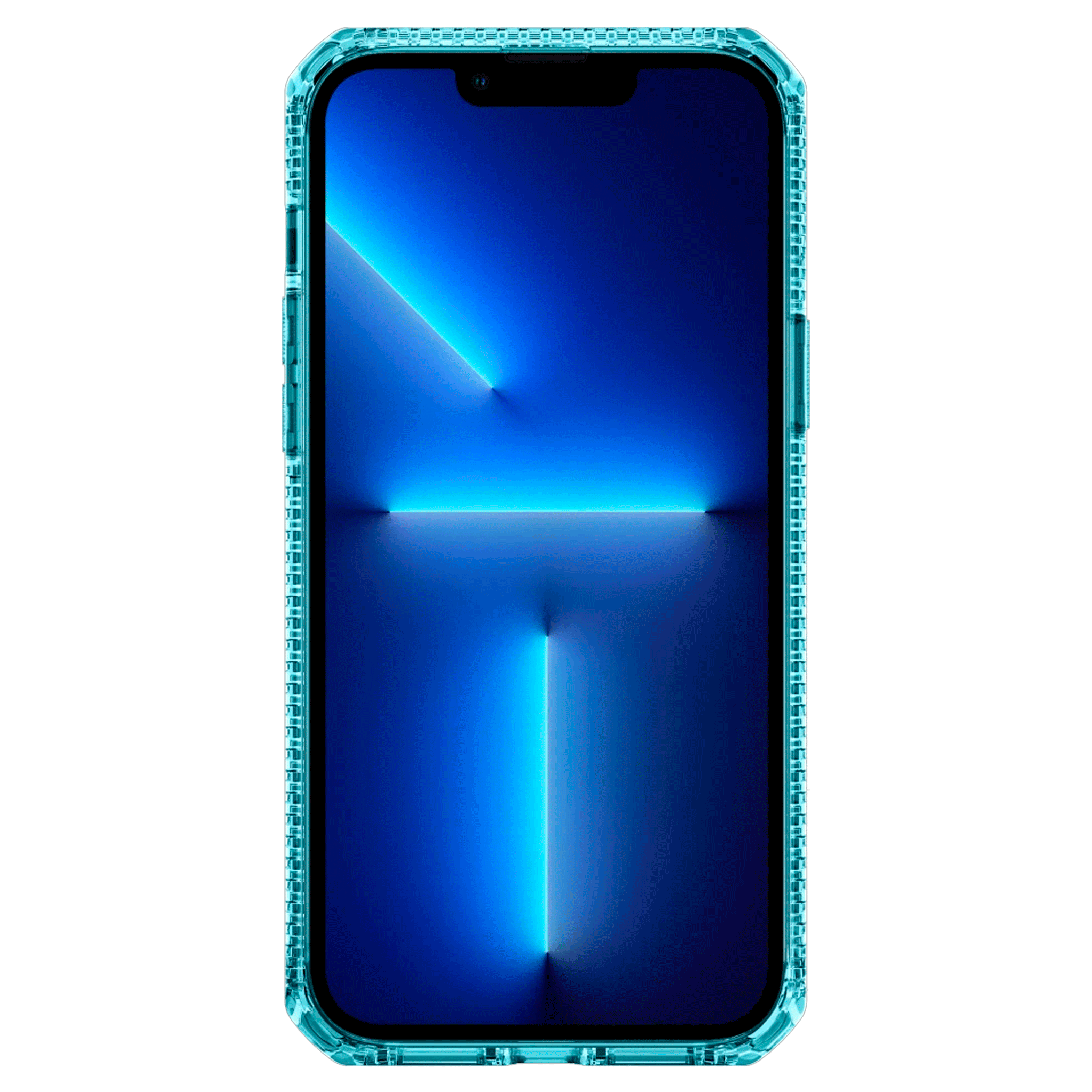 Itskins - Spectrum_r Clear Case For Apple Iphone 14 Plus - Light Blue