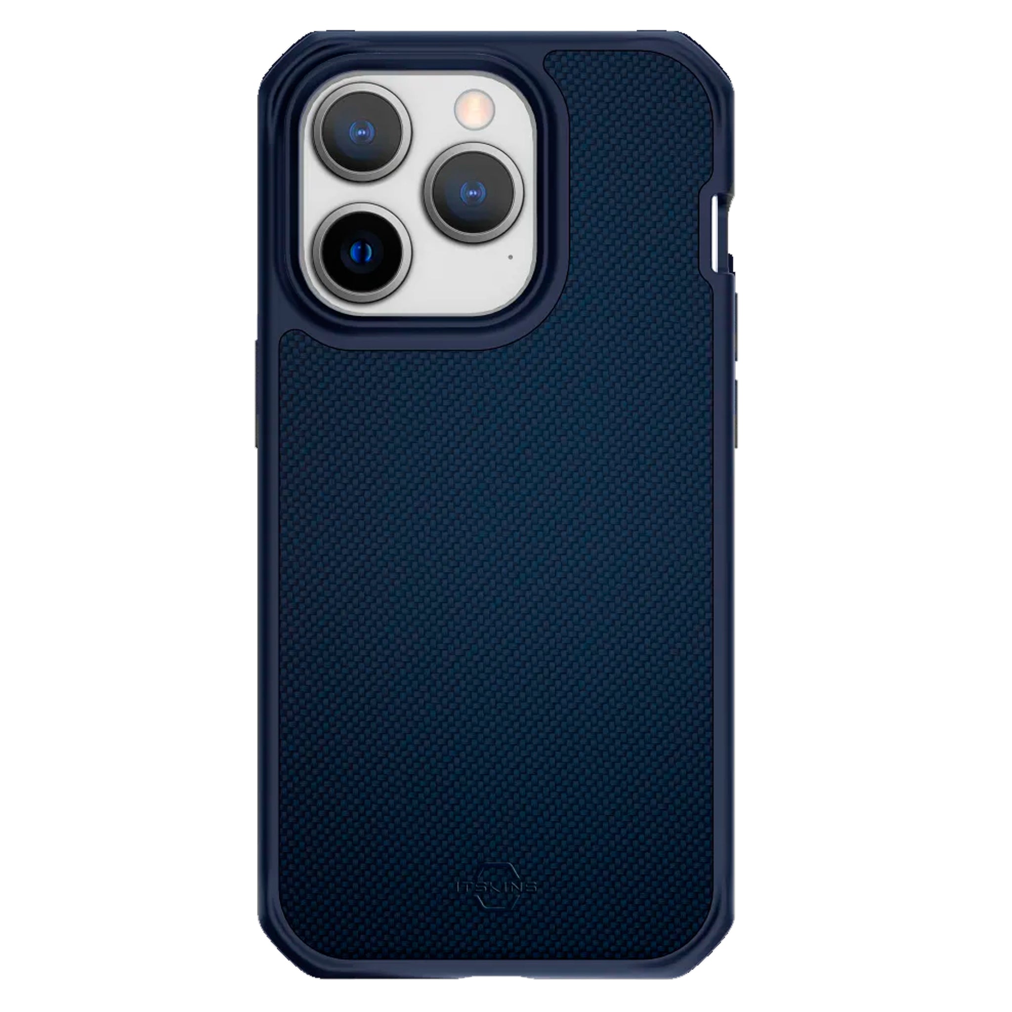 Itskins - Ballistic_r Nylon Magsafe Case For Apple Iphone 14 Pro - Dark Blue