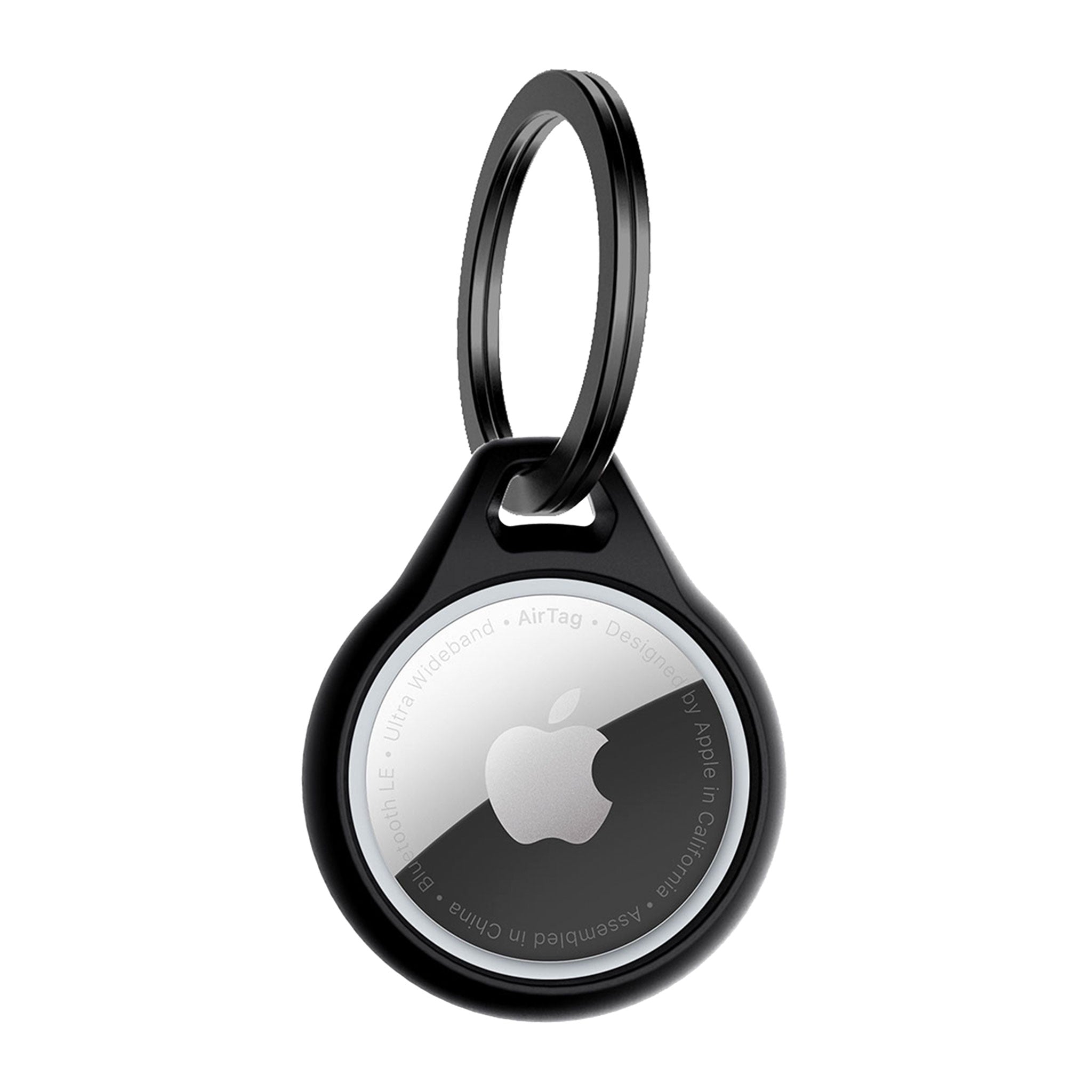 Itskins - Air Solid Cover Keychain For Apple Airtag - Black