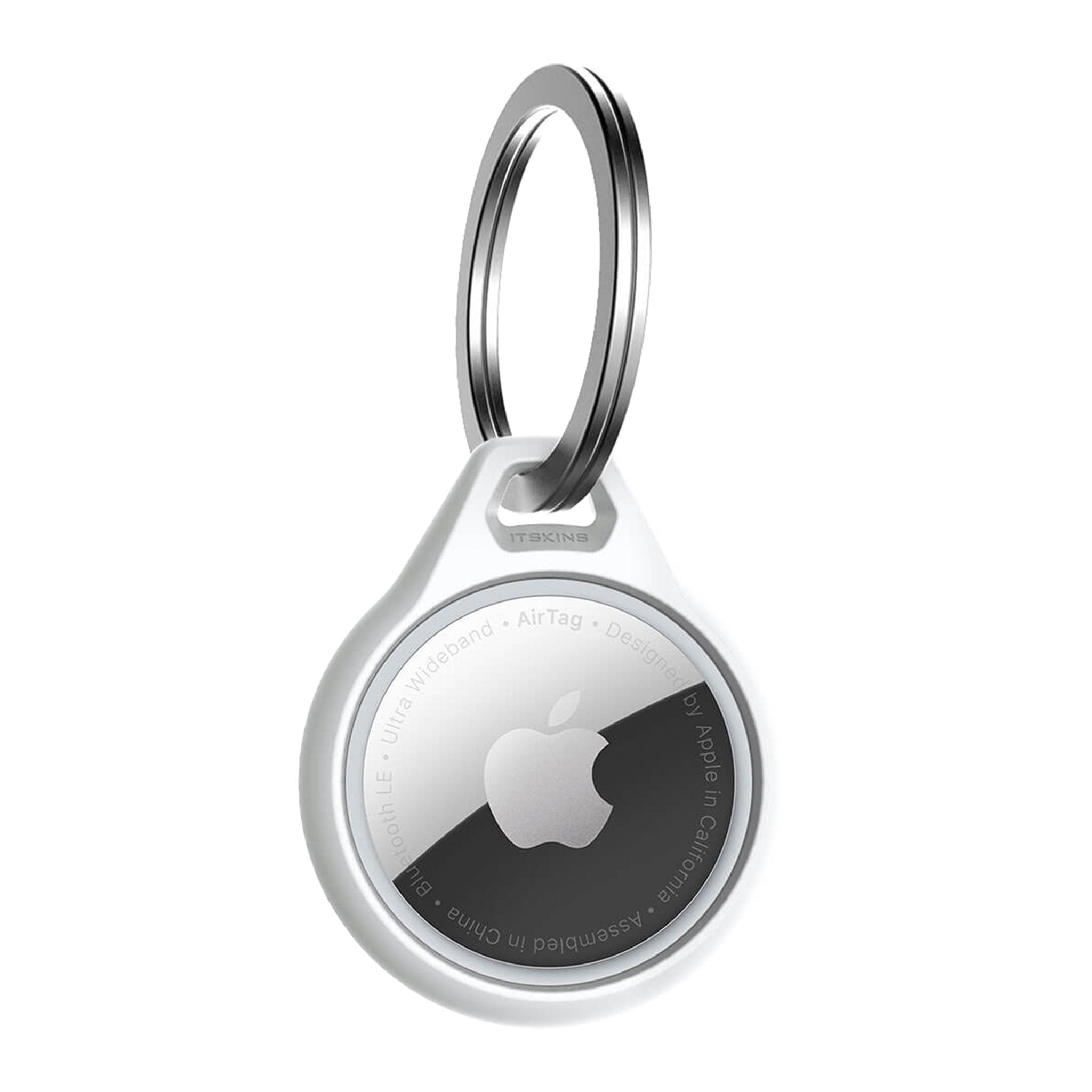 Itskins - Air Solid Cover Keychain For Apple Airtag - White