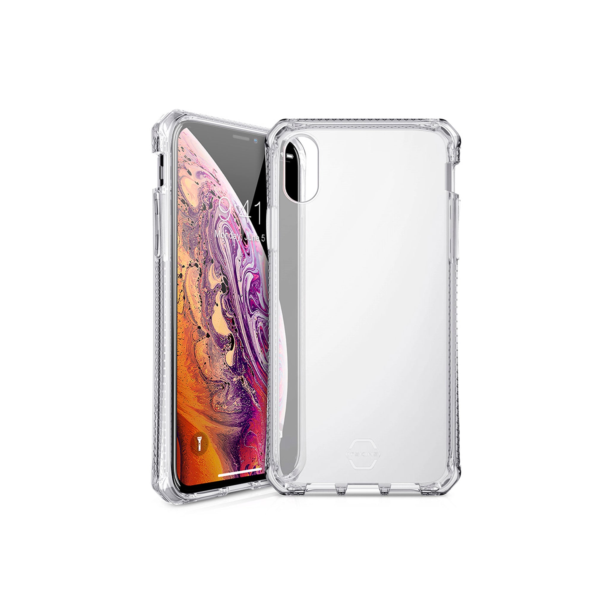 Itskins - Spectrum Clear Case For Apple Iphone Xs / X - Transparent