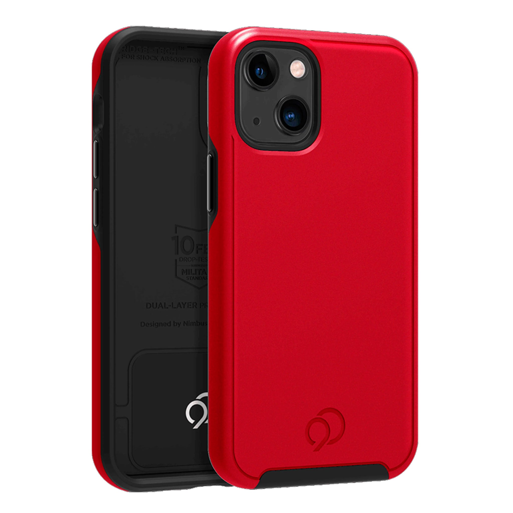 Nimbus9  - Cirrus 2 Case For Apple Iphone 13 Mini - Crimson