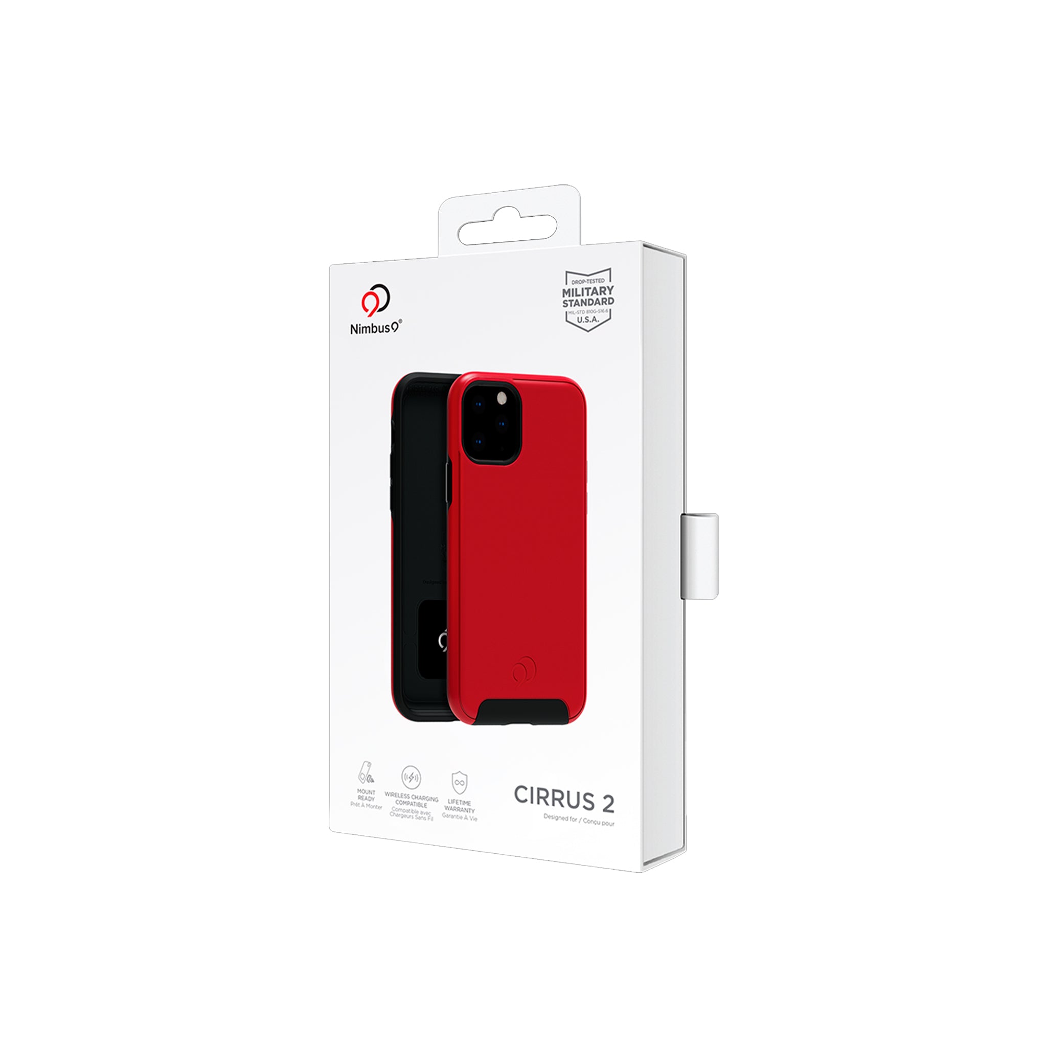 Nimbus9 - Cirrus 2 Case For Apple Iphone 11 Pro - Crimson