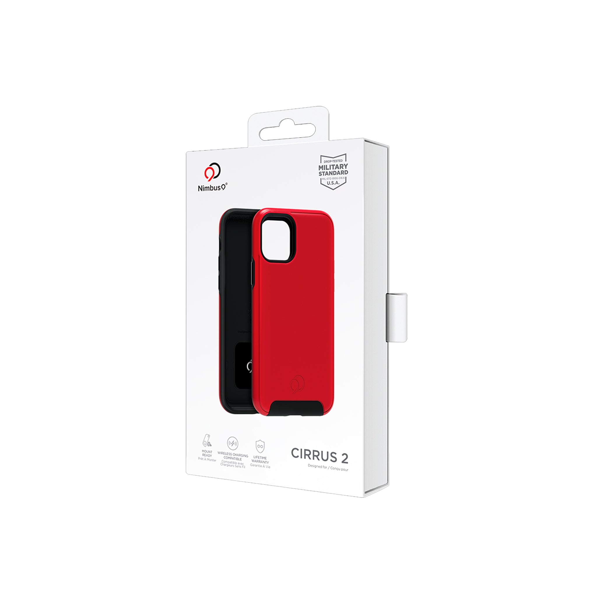 Nimbus9 - Cirrus 2 Case For Apple Iphone 11 - Crimson