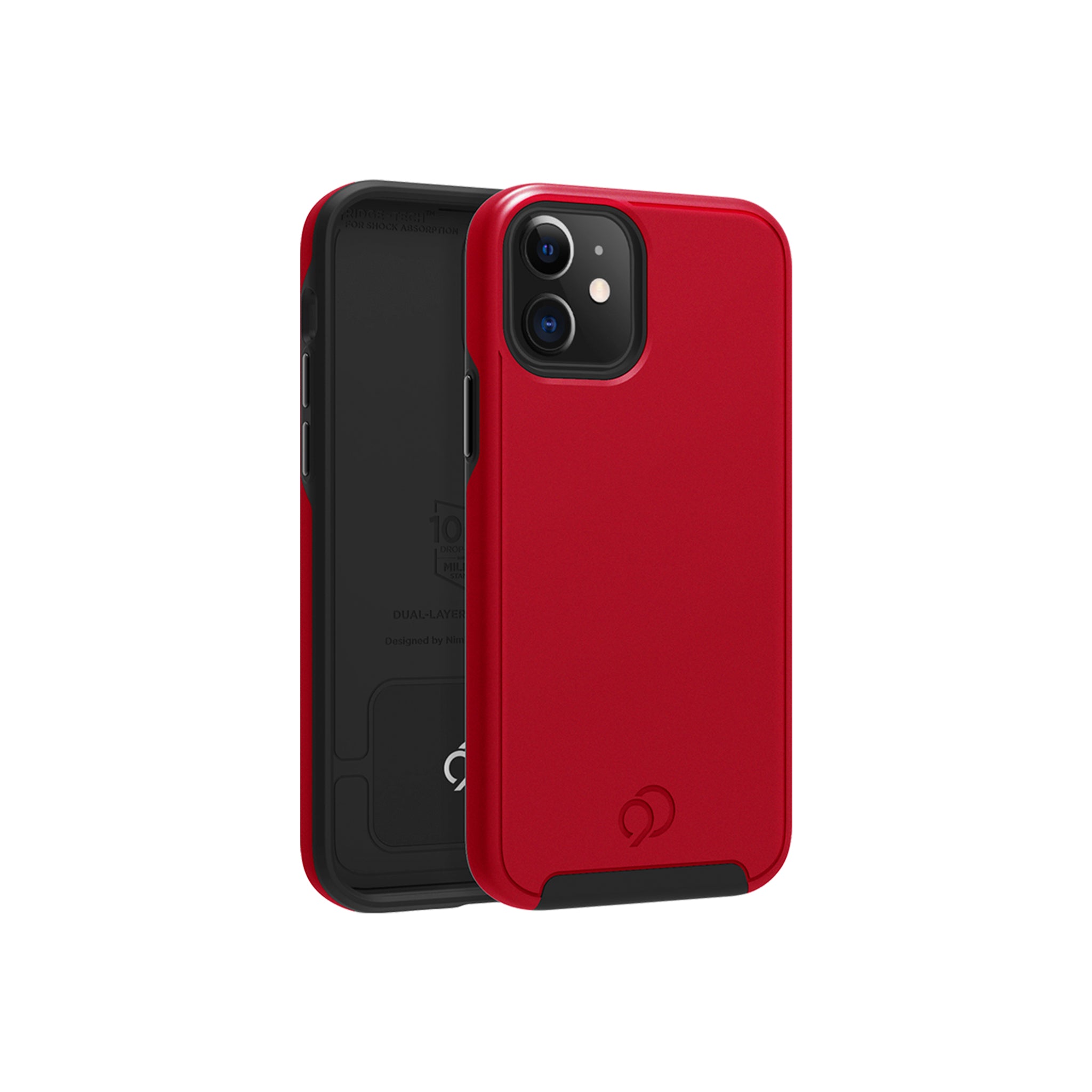 Nimbus9 - Cirrus 2 Case For Apple Iphone 12 / 12 Pro - Crimson