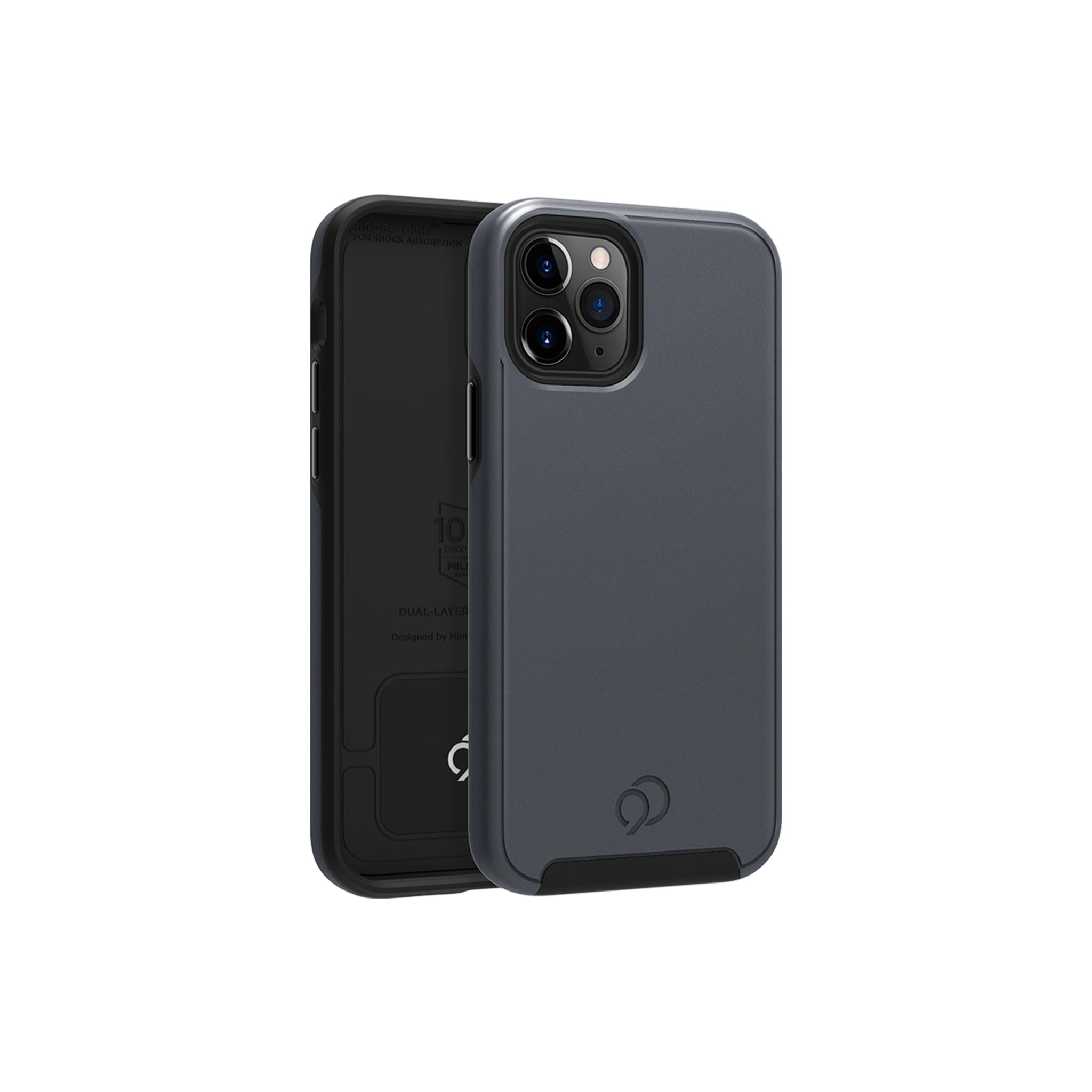 Nimbus9 - Cirrus 2 Case For Apple Iphone 12 / 12 Pro - Gunmetal Gray