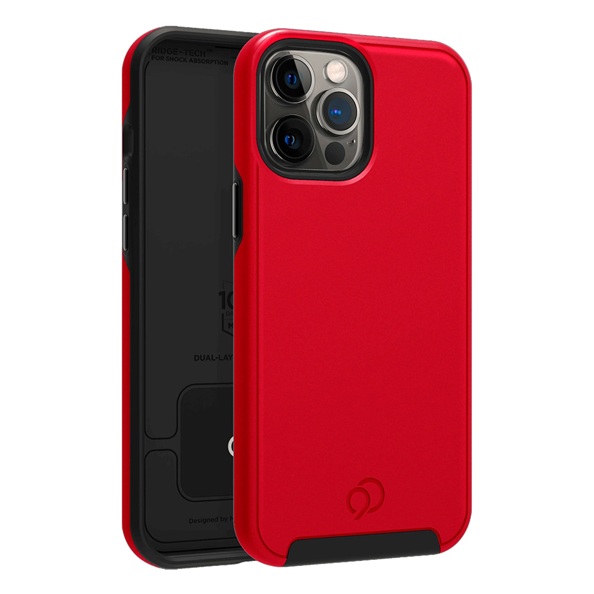 Nimbus9 - Cirrus 2 Case For Apple Iphone 13 Pro Max / 12 Pro Max - Crimson