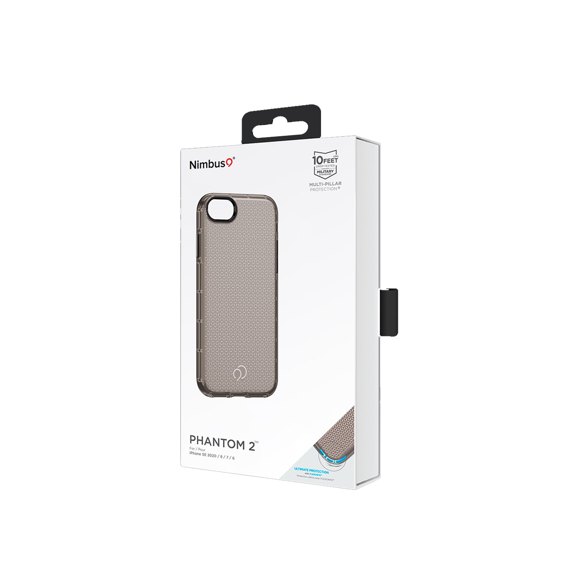 Nimbus9 - Phantom 2 Case For Apple Iphone Se / 8 / 7 / 6s / 6 - Carbon