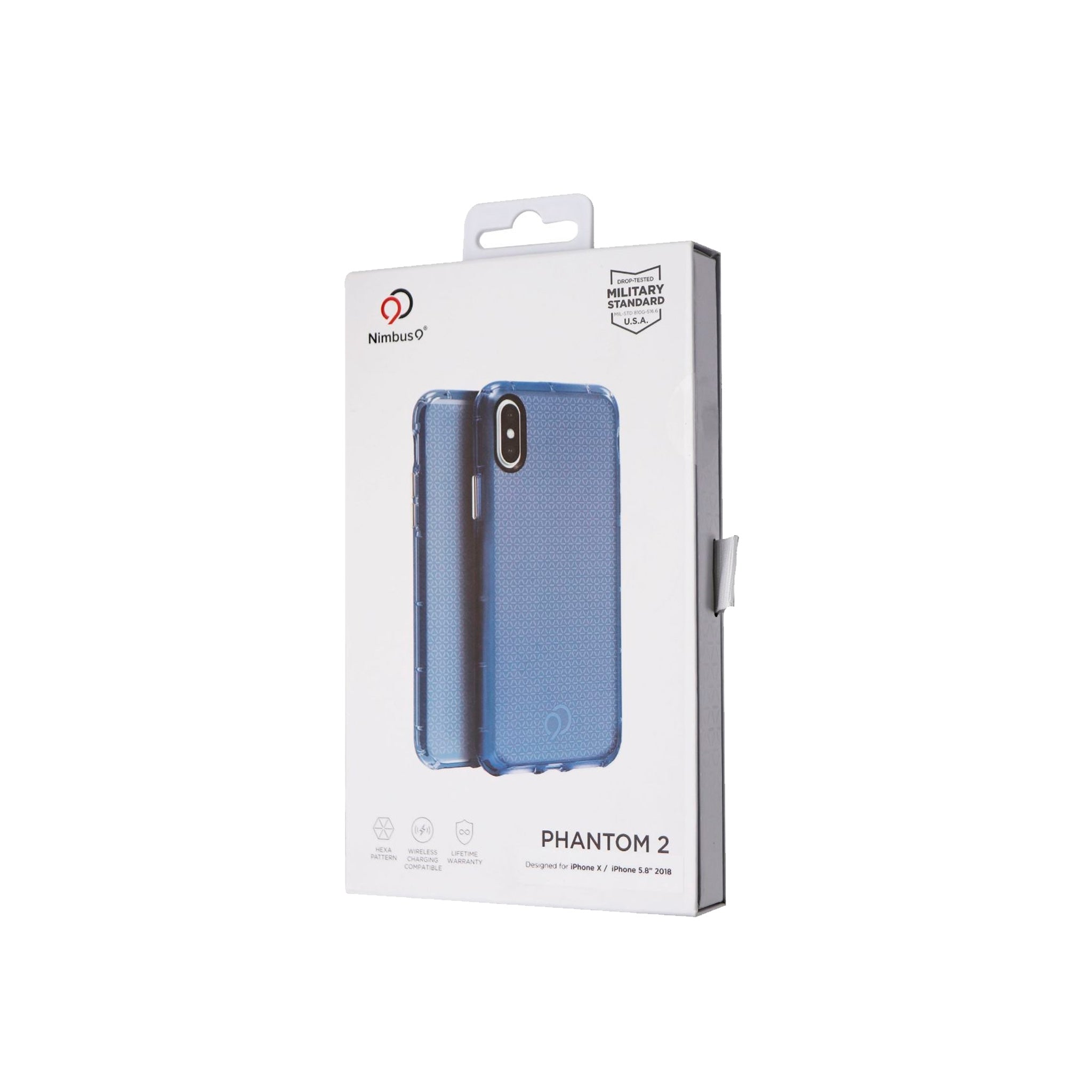 Nimbus9 - Phantom 2 Case For Apple Iphone Xs / X - Pacific Blue