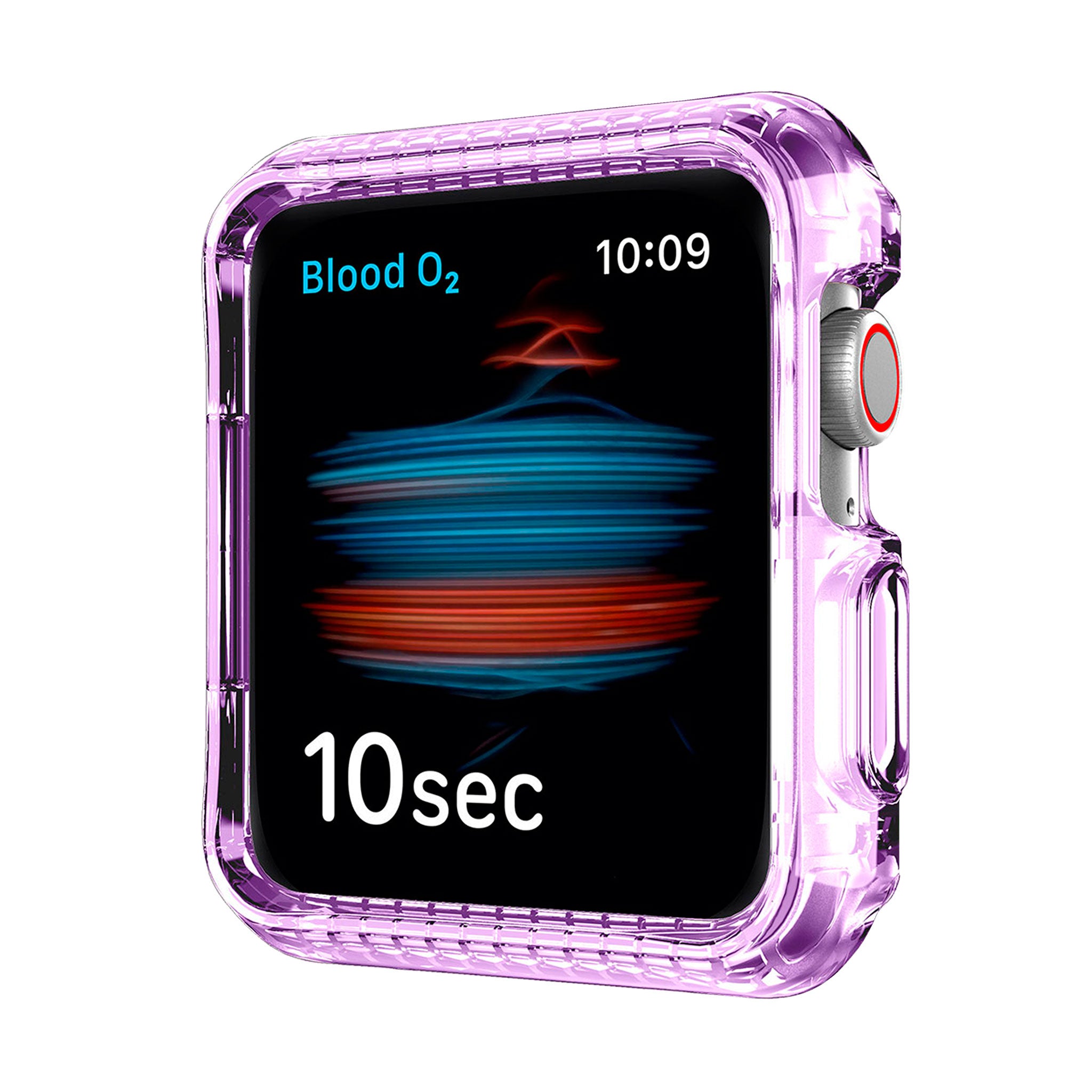 Itskins - Spectrum Clear Bumper Case 2 Pack For Apple Watch 44mm - Light Purple