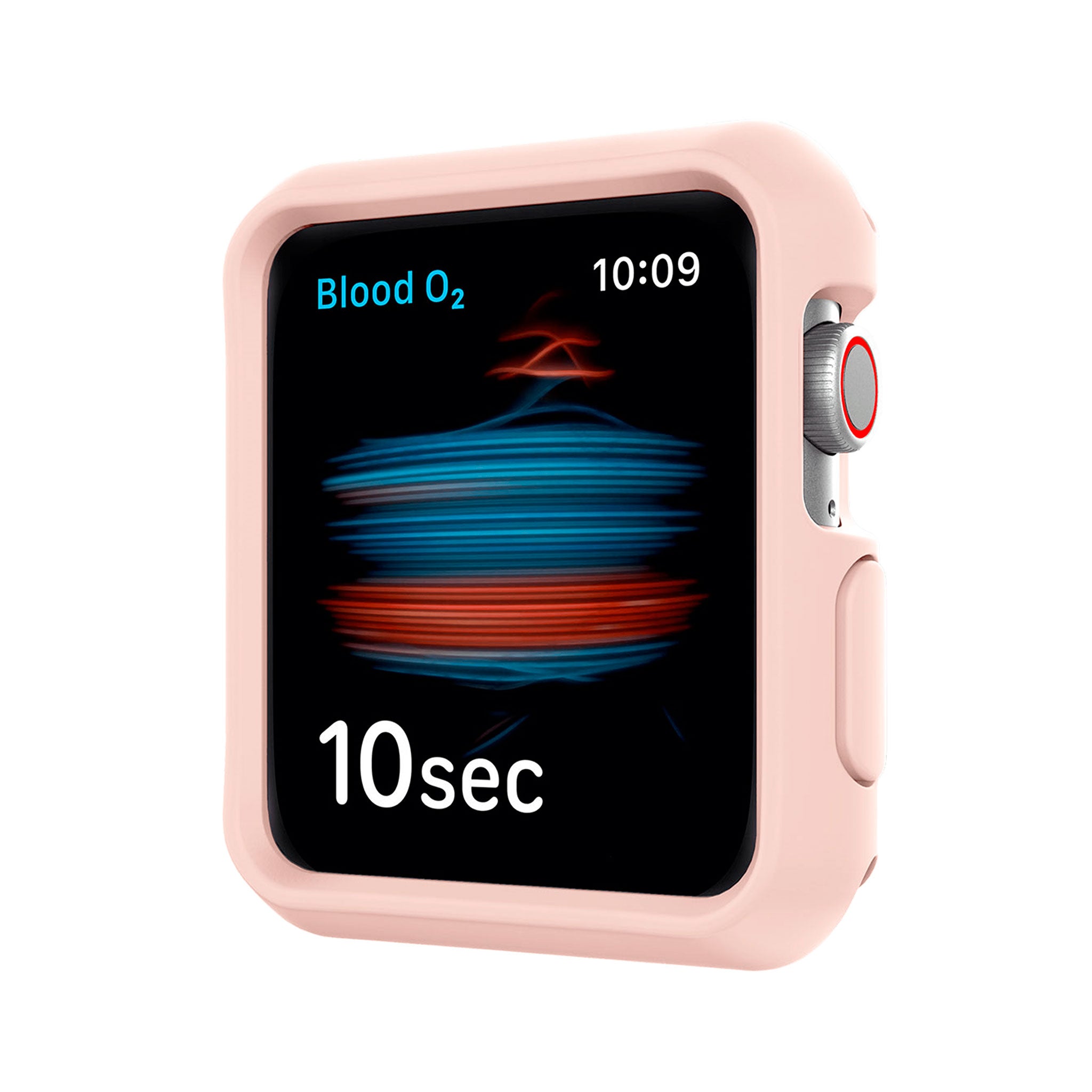 Itskins - Spectrum Solid Bumper Case 2 Pack For Apple Watch 44mm - Light Pink