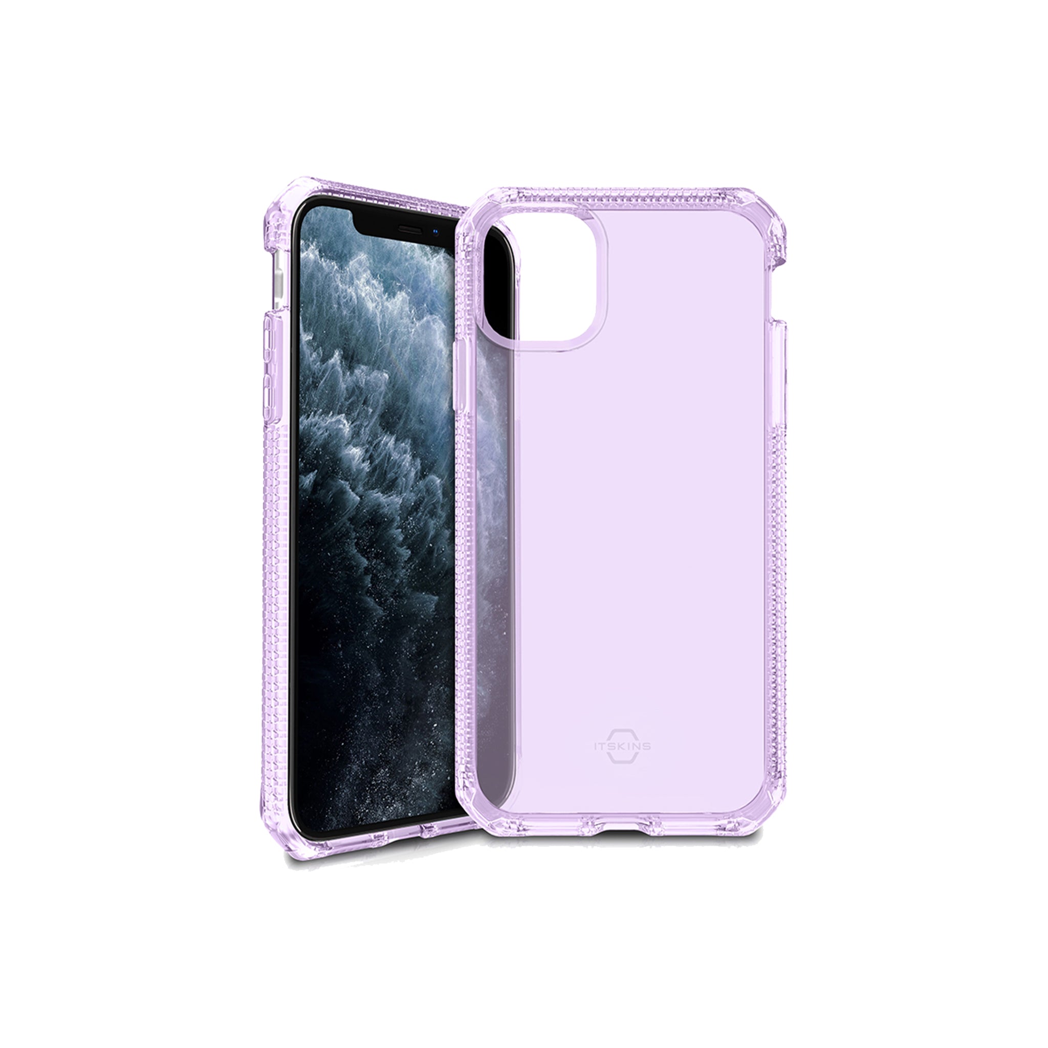 Itskins - Spectrum Clear Case For Apple Iphone 11 Pro - Light Purple
