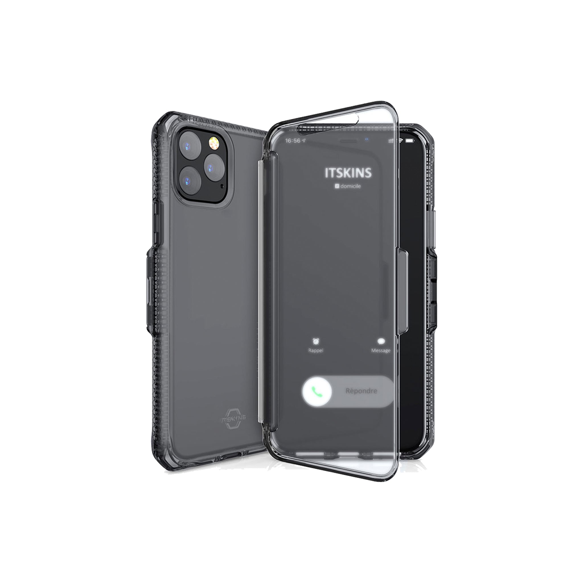 Itskins - Spectrum Vision Clear Case For Apple Iphone 11 Pro - Smoke