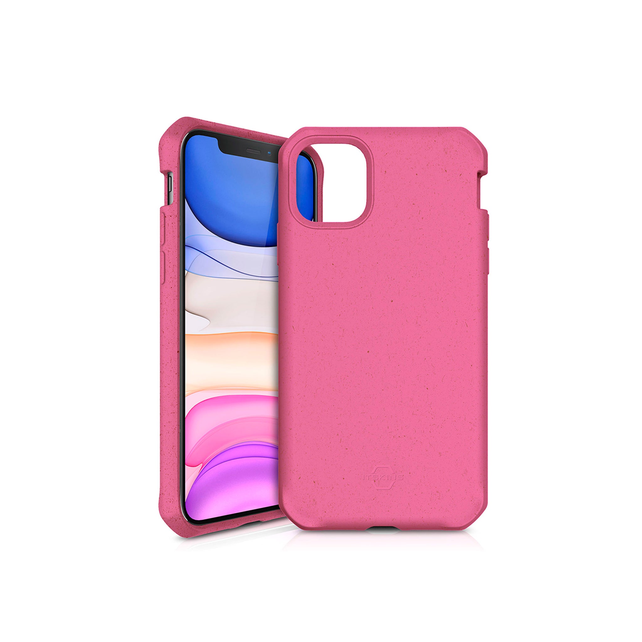 Itskins - Feroniabio Terra Biodegradable Case For Apple Iphone 11 - Pink