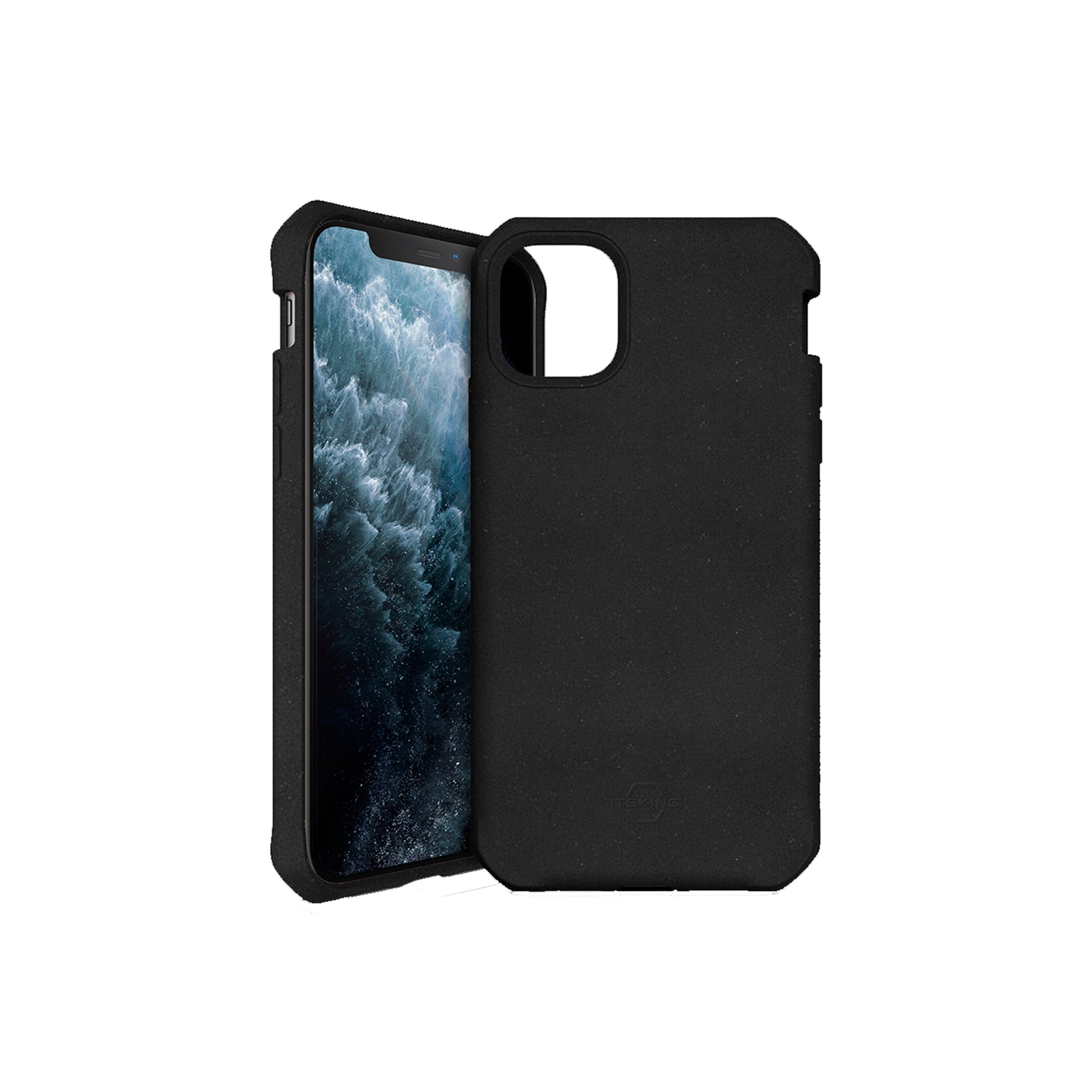 Itskins - Feroniabio Terra Biodegradable Case For Apple Iphone 11 Pro Max - Black