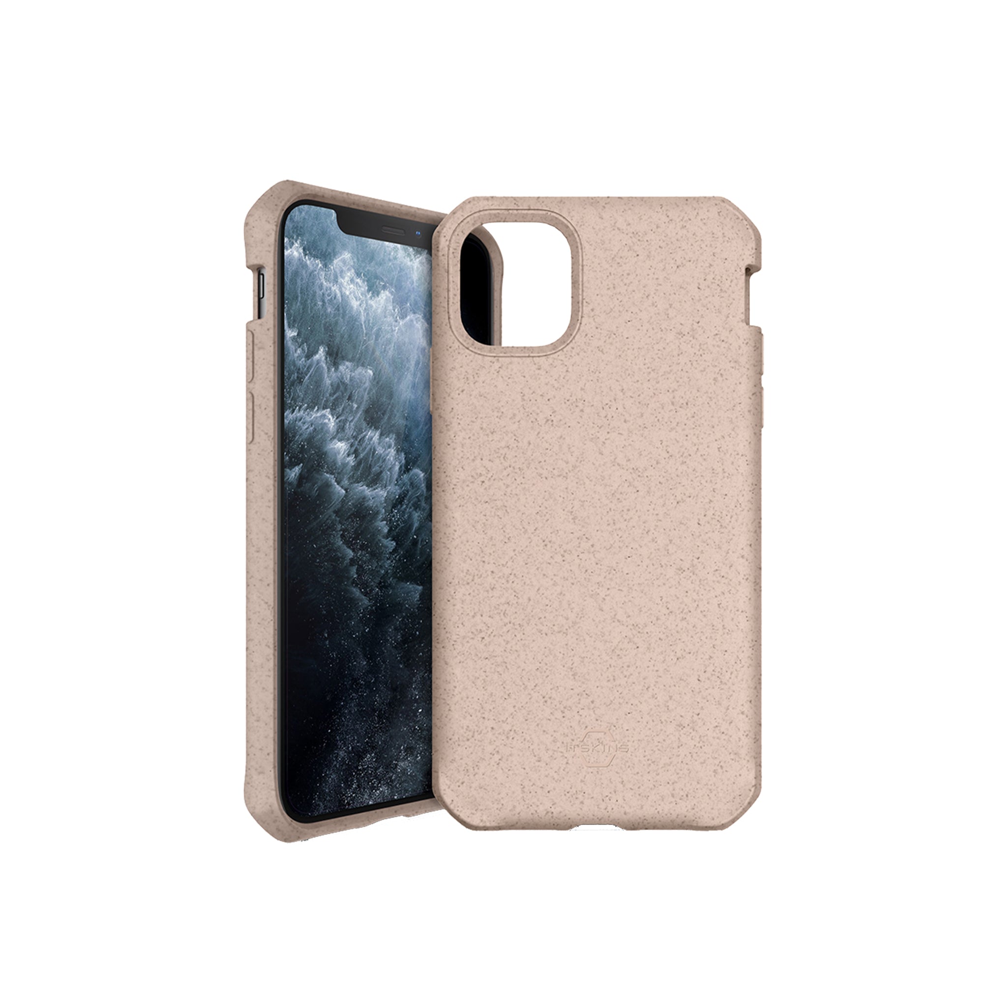 Itskins - Feroniabio Terra Biodegradable Case For Apple Iphone 11 Pro Max - Natural