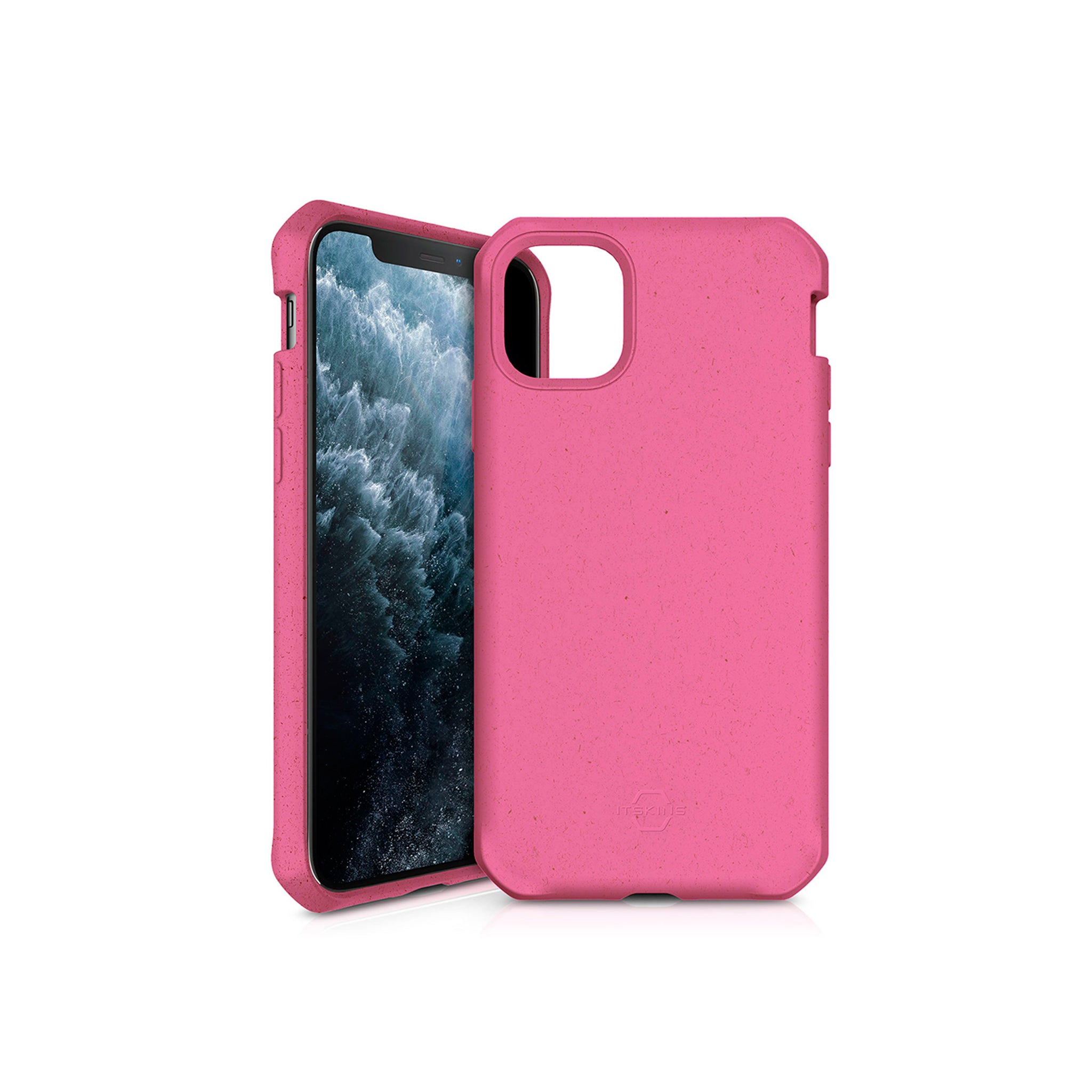Itskins - Feroniabio Terra Biodegradable Case For Apple Iphone 11 Pro Max - Pink